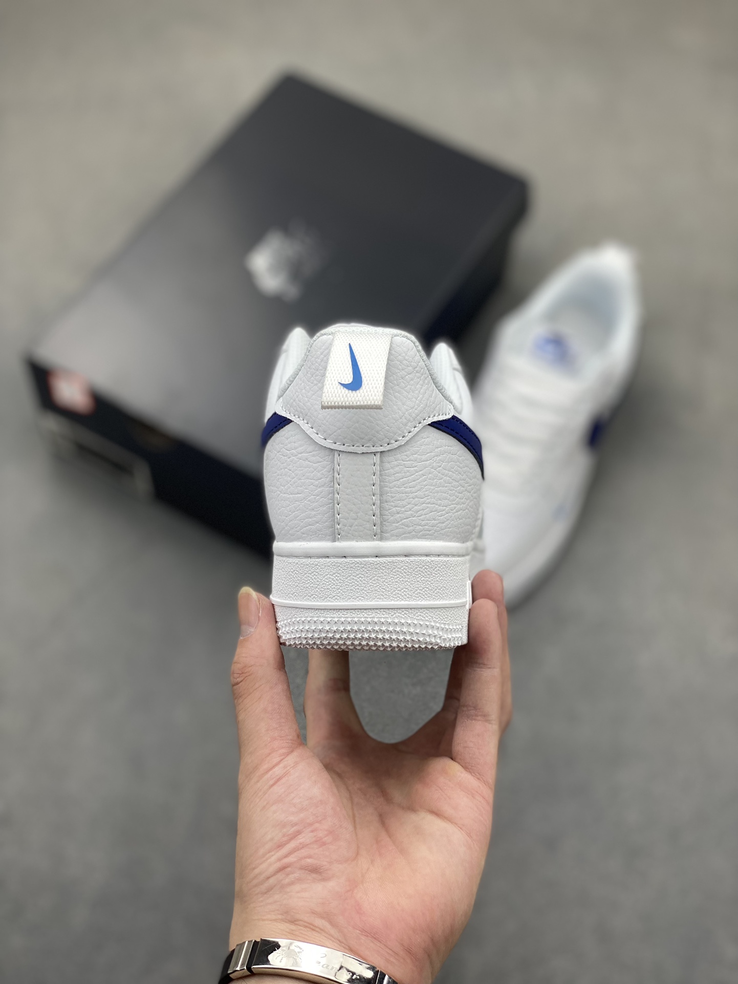 Nike Air Force 1 Low White/Blue Casual Shoes HF3836-100 5 i1721850397 438 5
