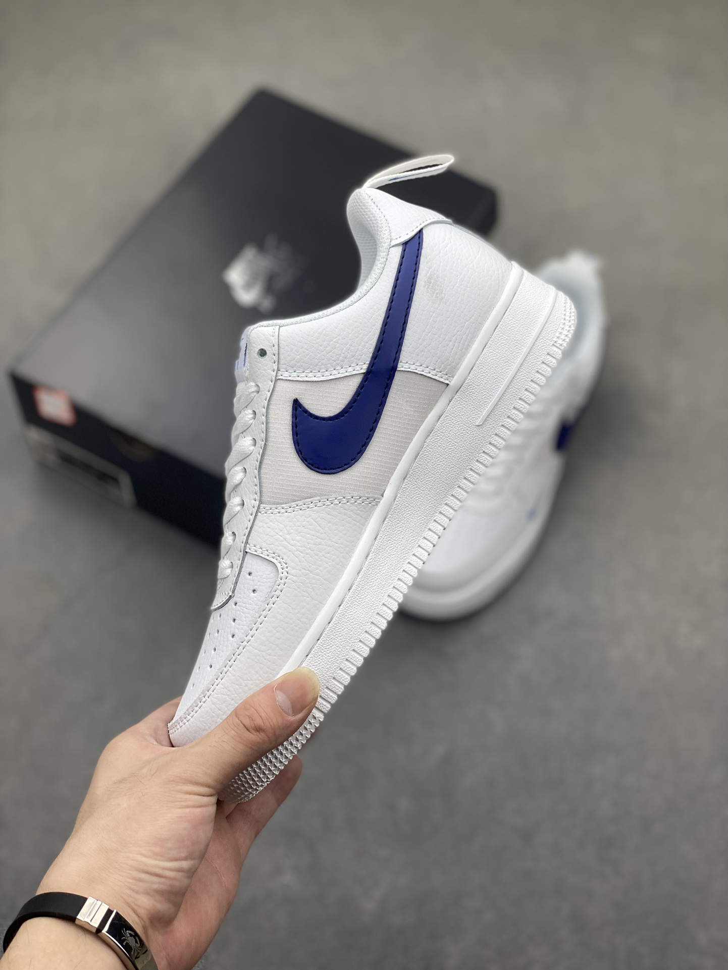 Nike Air Force 1 Low White/Blue Casual Shoes HF3836-100 4 i1721850397 5756 7