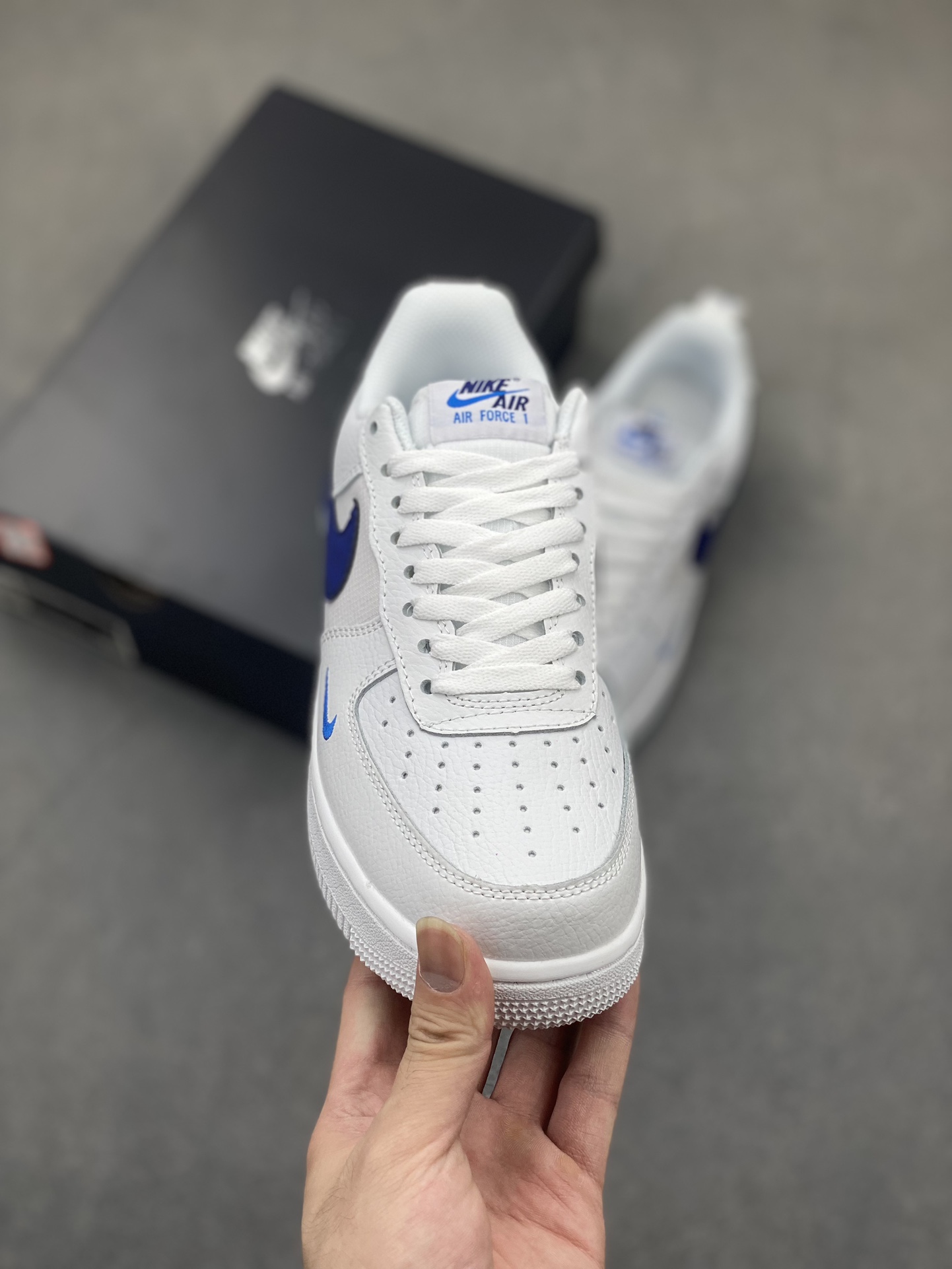 Nike Air Force 1 Low White/Blue Casual Shoes HF3836-100 3 i1721850397 9284 8
