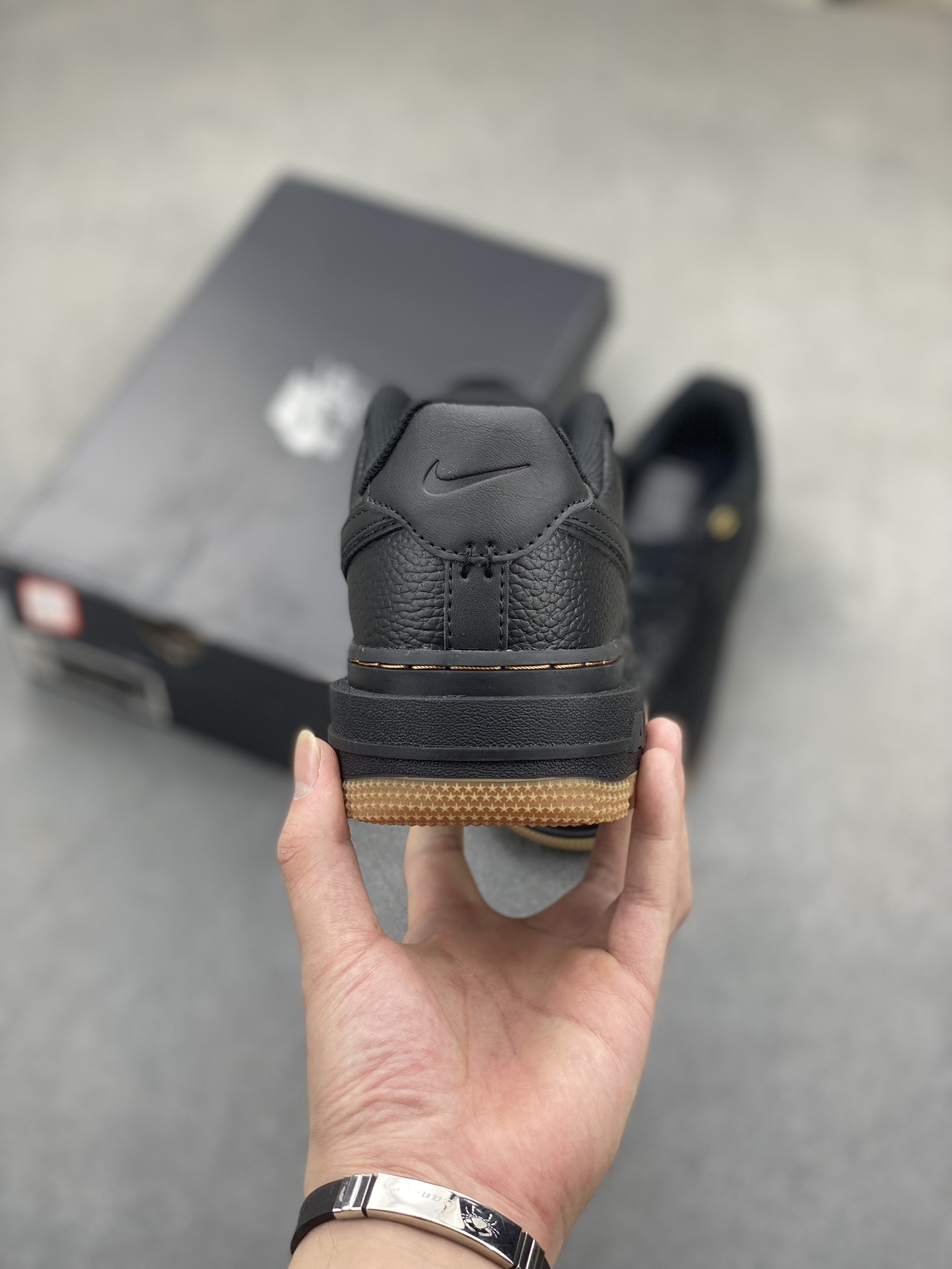 Nike Air Force 1 Low Black Leather Casual Sneakers DB4109-001 5 i1722024888 4423 0