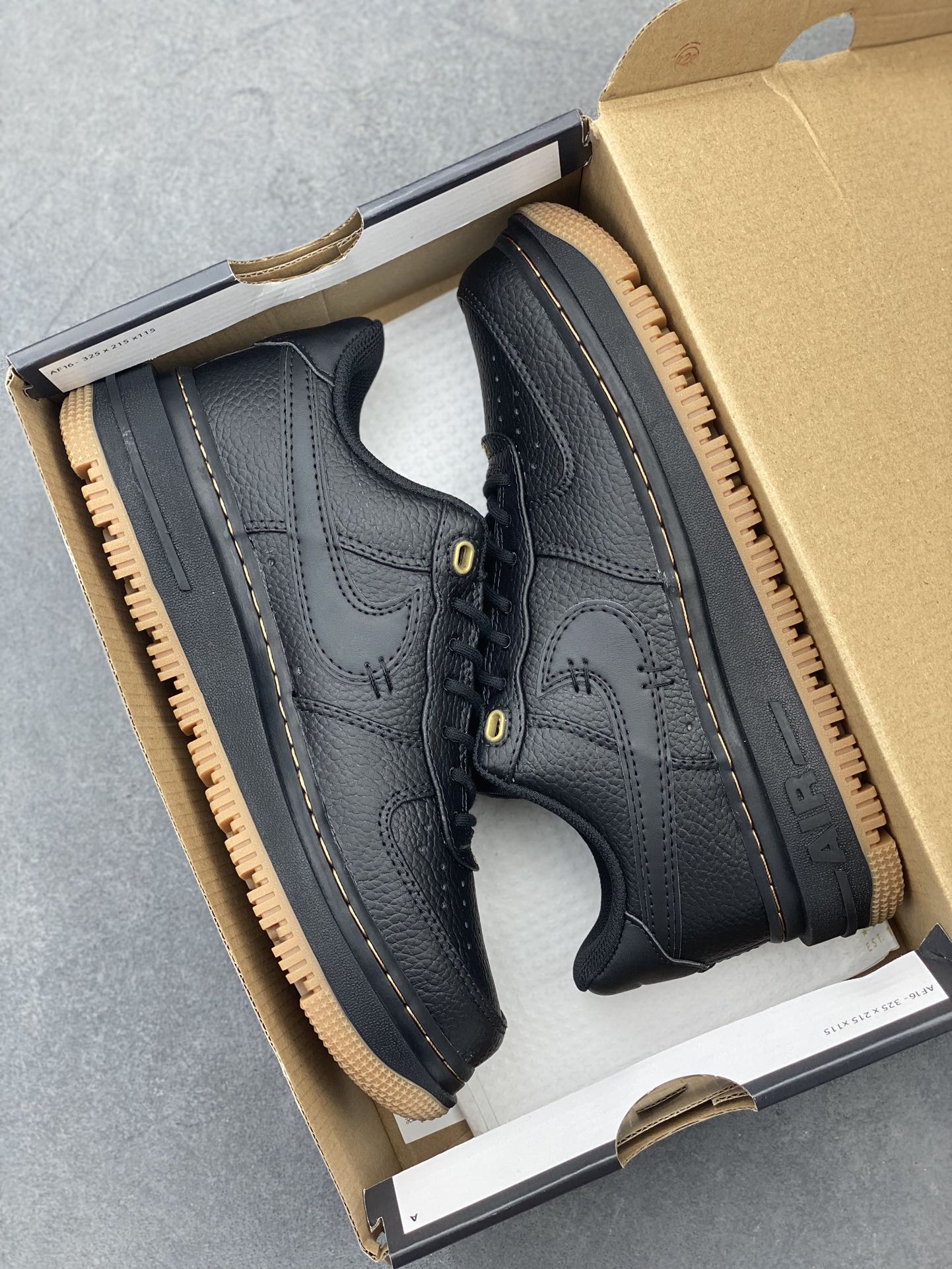 Nike Air Force 1 Low Black Leather Casual Sneakers DB4109-001 10 i1722024888 9450 5