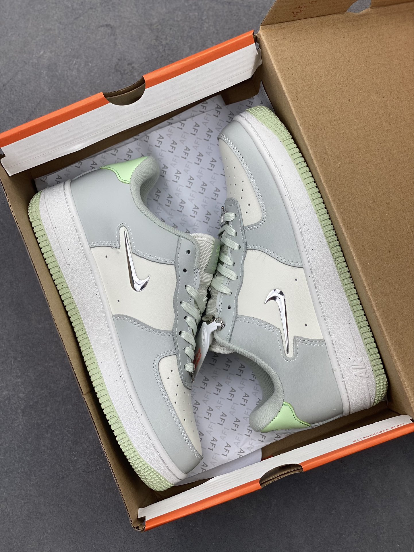 Nike Air Force 1 Low Sneakers - Grey & White - FN8540-001 10 i1722024964 2512 0