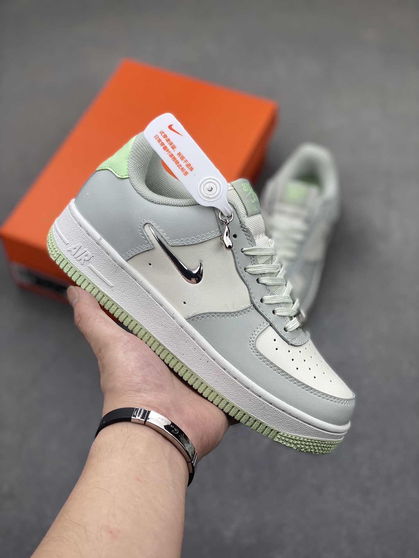 Nike Air Force 1 Low Sneakers - Grey & White - FN8540-001 2 i1722024964 5988 7