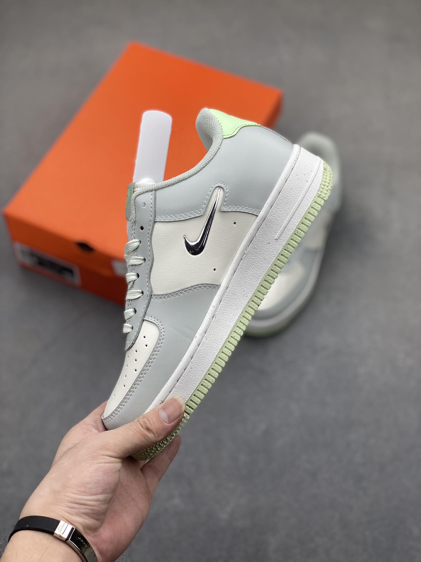 Nike Air Force 1 Low Sneakers - Grey & White - FN8540-001 4 i1722024964 8871 8