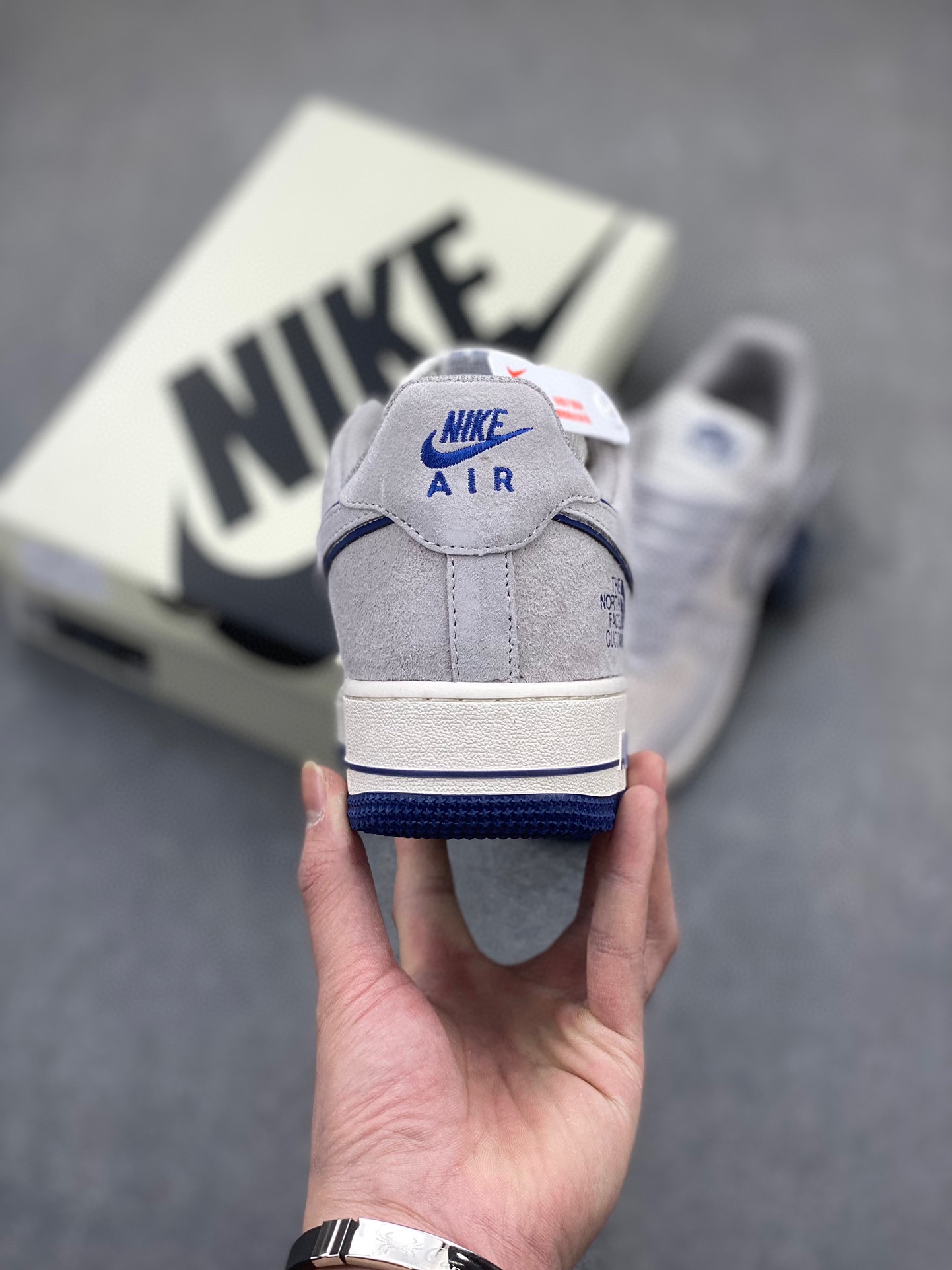 Nike Air Force 1 '07 Low The North Face Collab Gray Blue Sneakers 5 i1722025523 9146 3