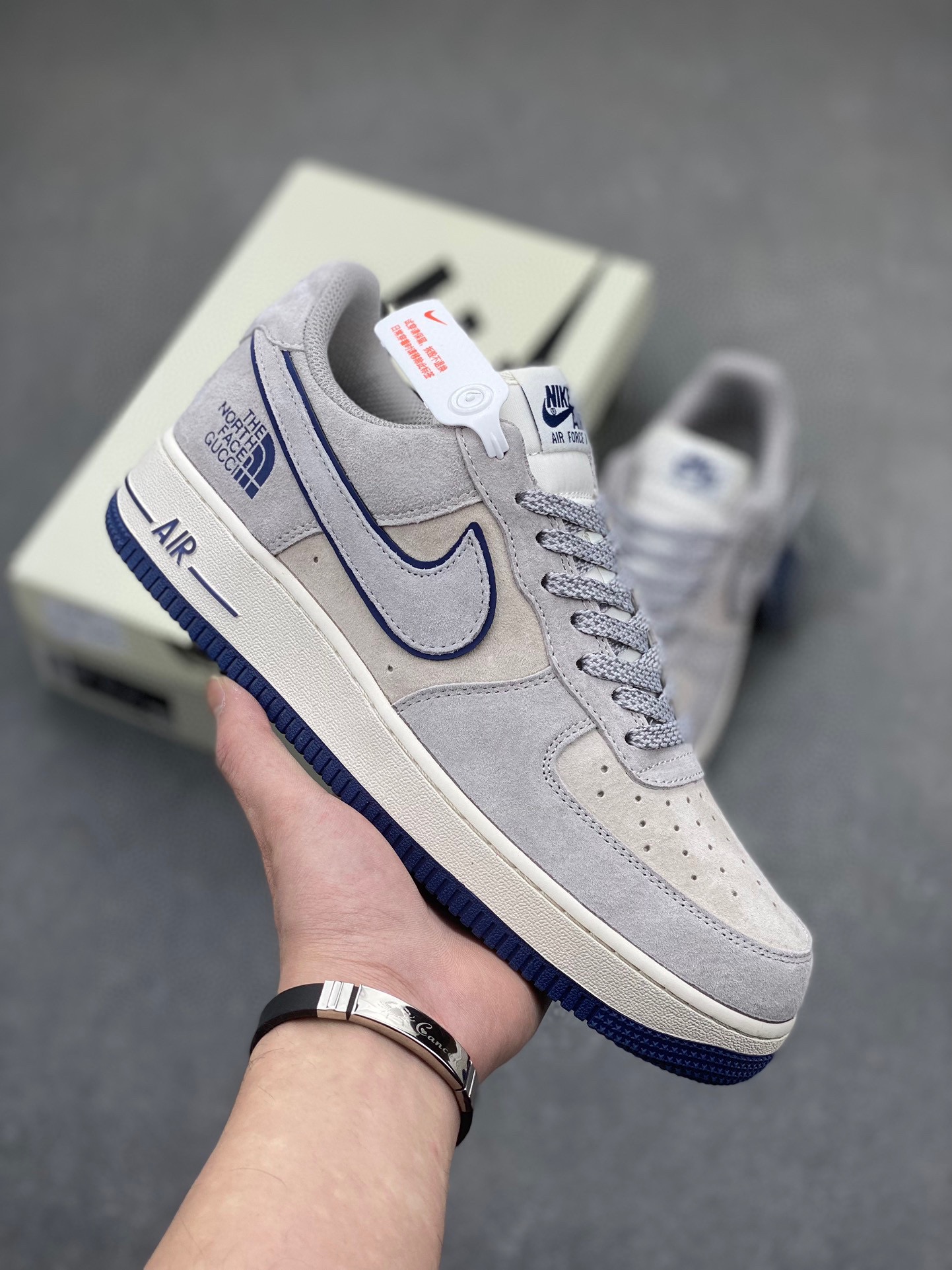 Nike Air Force 1 '07 Low The North Face Collab Gray Blue Sneakers 2 i1722025524 1564 8