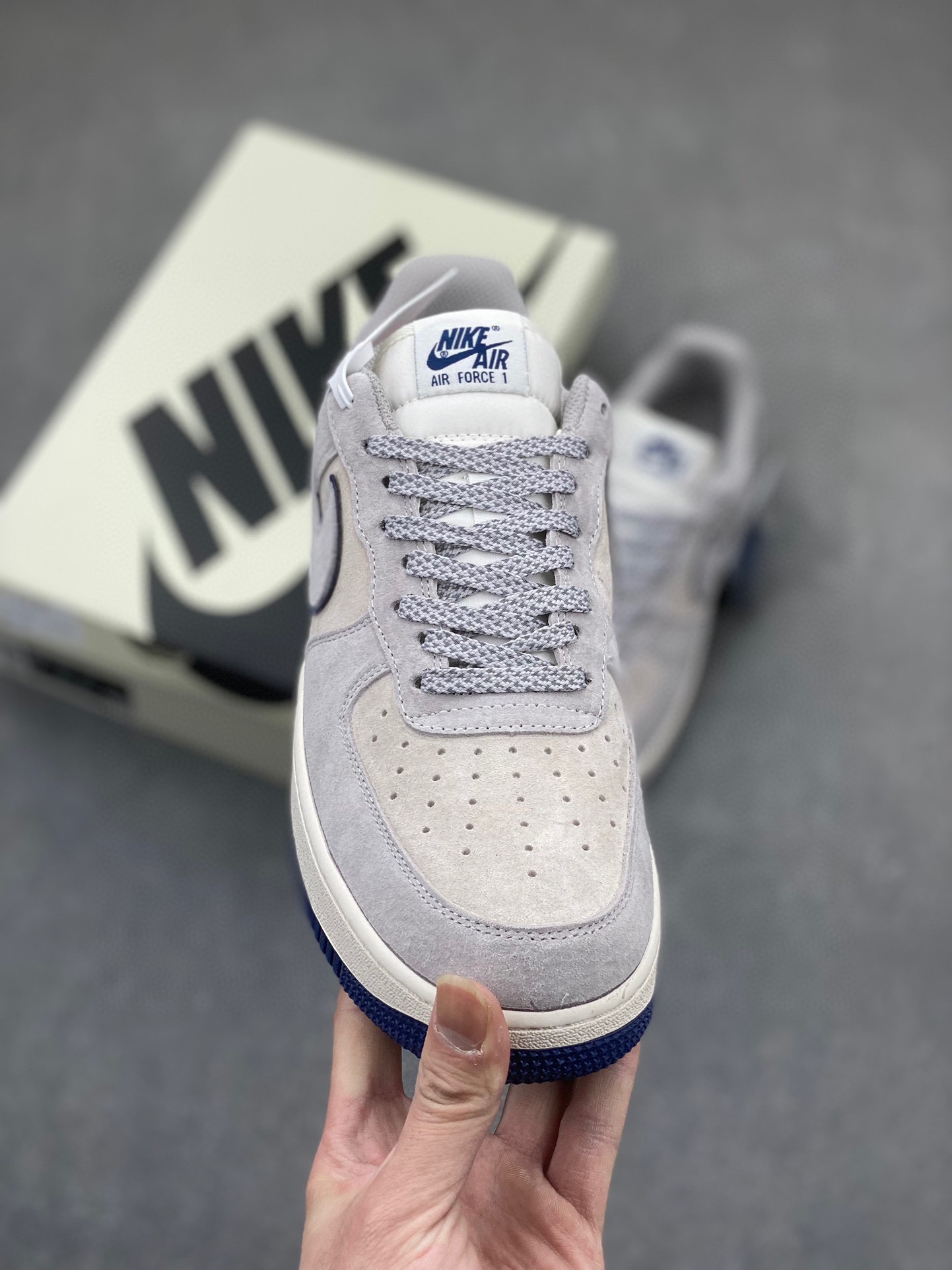 Nike Air Force 1 '07 Low The North Face Collab Gray Blue Sneakers 3 i1722025524 7076 6