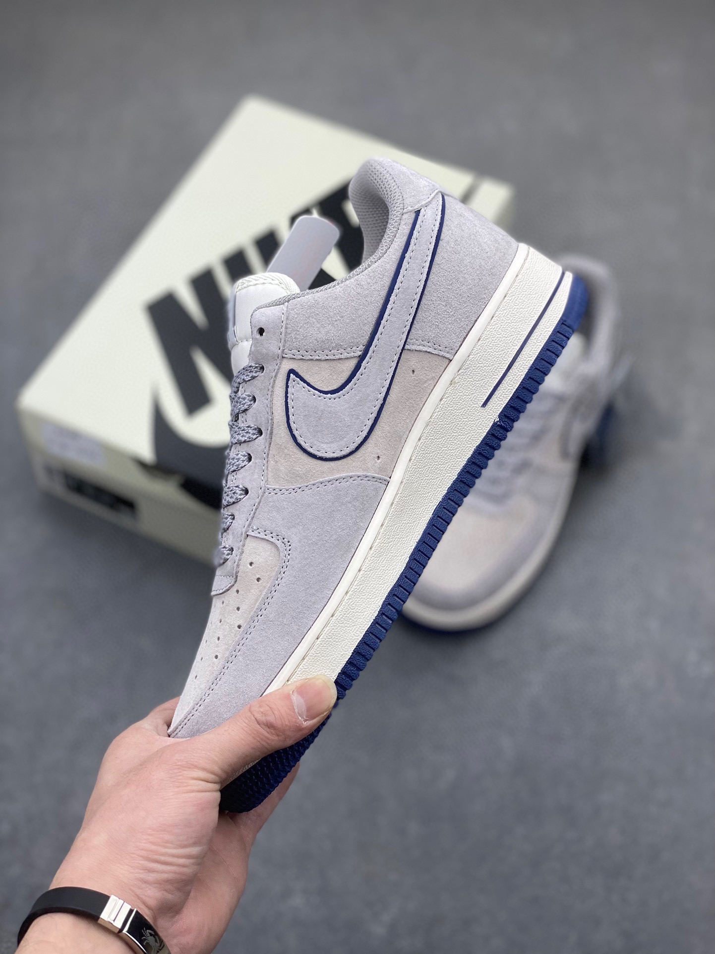 Nike Air Force 1 '07 Low The North Face Collab Gray Blue Sneakers 4 i1722025524 9719 7