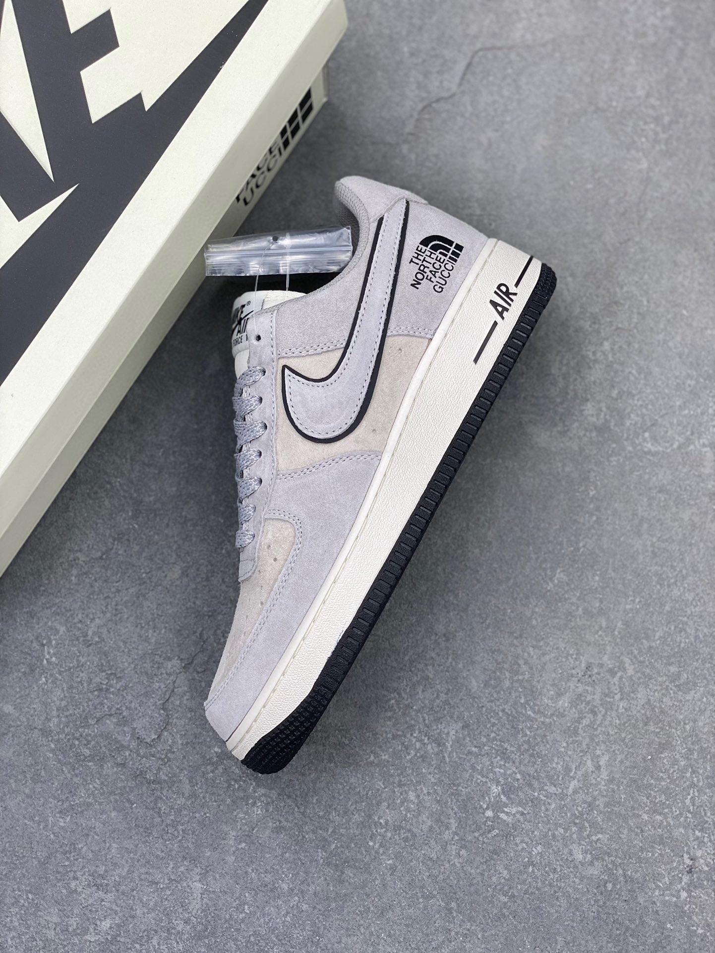Nike Air Force 1 '07 Low The North Face Sneakers - Gray/Black 8 i1722025562 3802 5