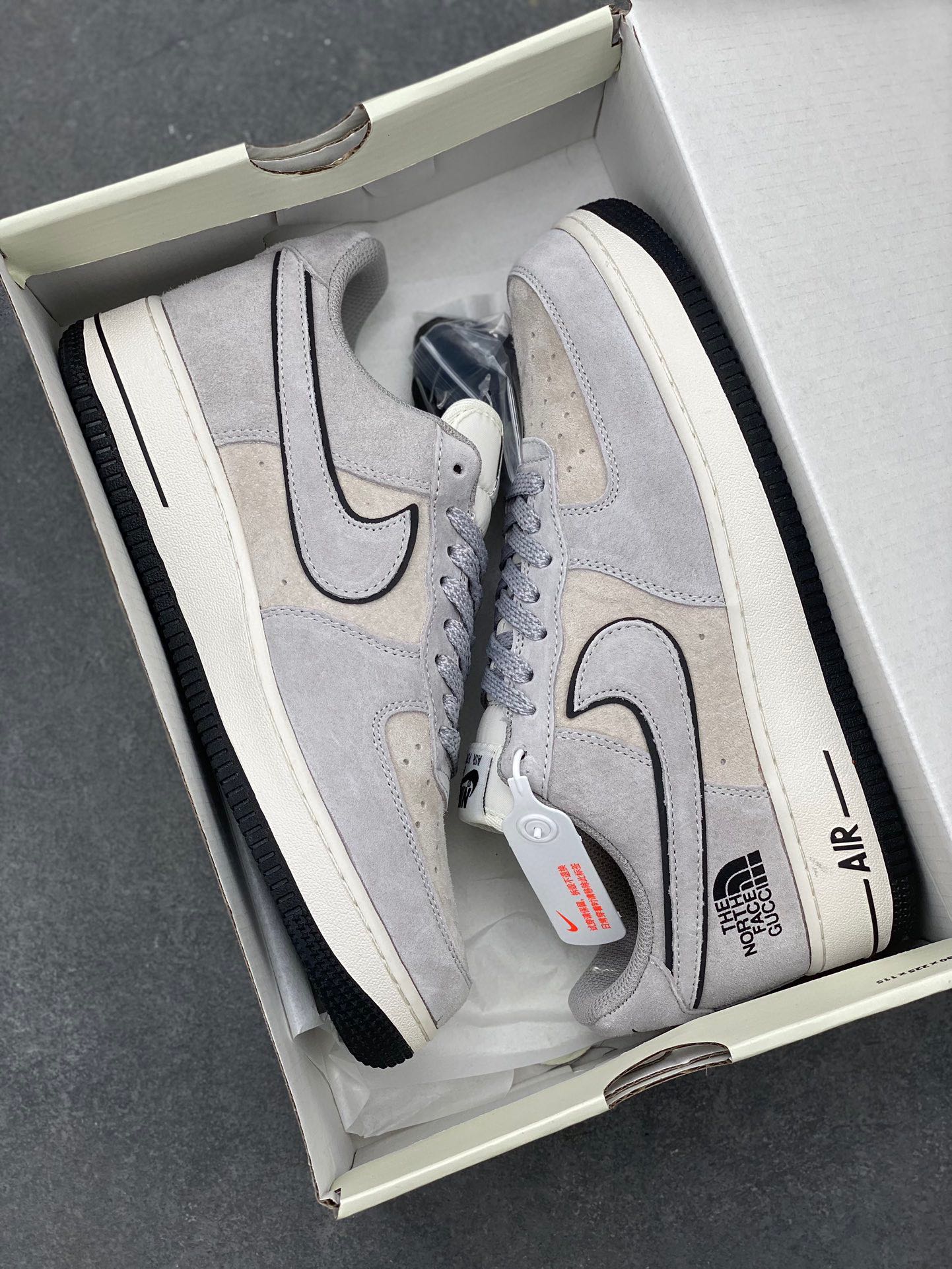 Nike Air Force 1 '07 Low The North Face Sneakers - Gray/Black 10 i1722025562 5273 4