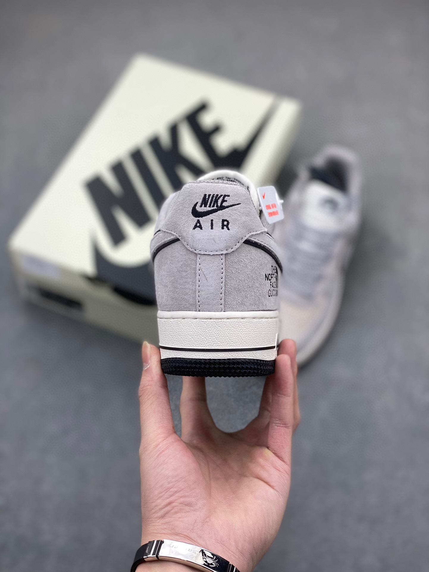 Nike Air Force 1 '07 Low The North Face Sneakers - Gray/Black 5 i1722025562 9959 7