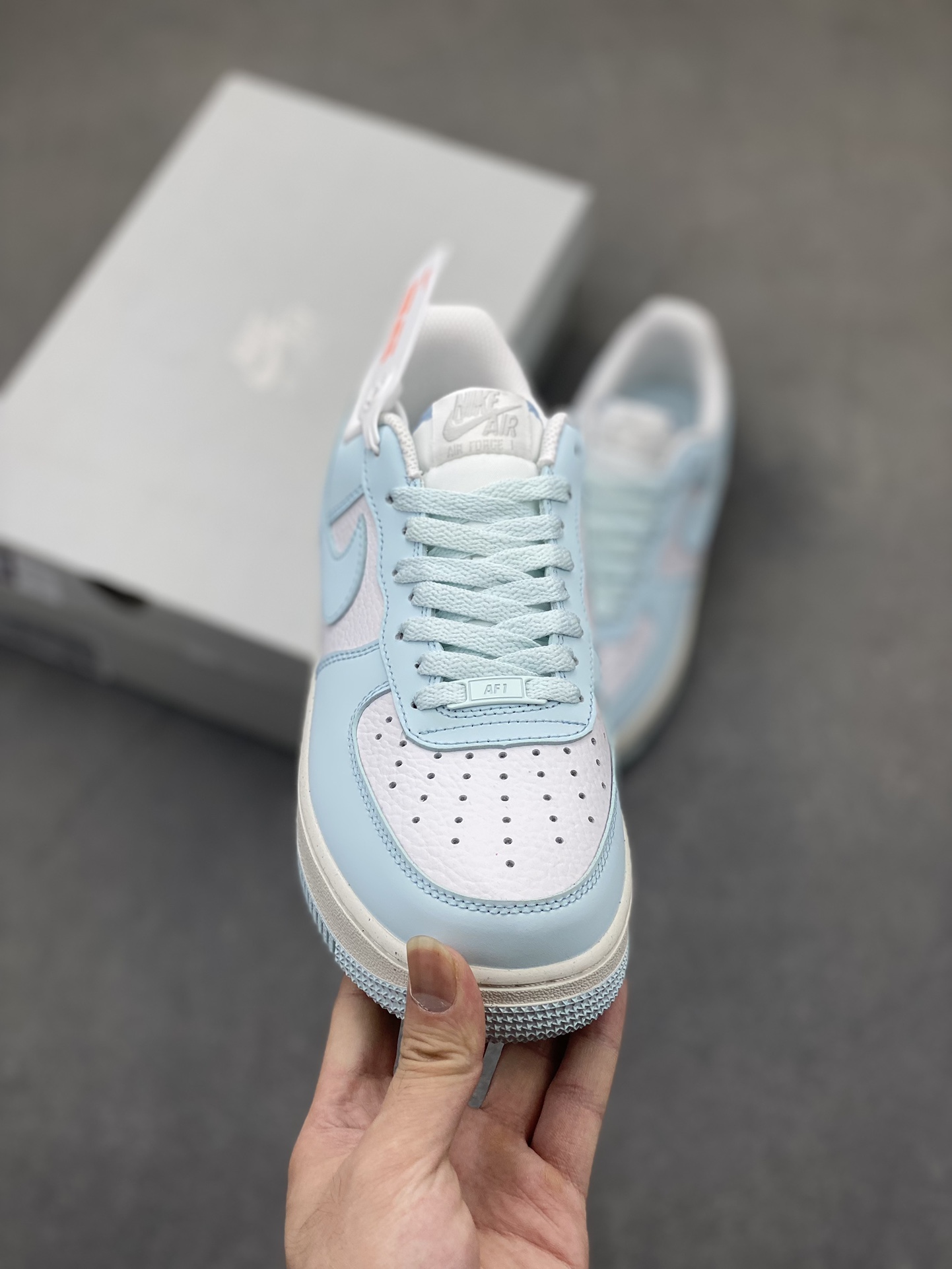 Nike Air Force 1 Low HF5385-400 Light Blue Casual Sneakers 3 i1722107391 258 4