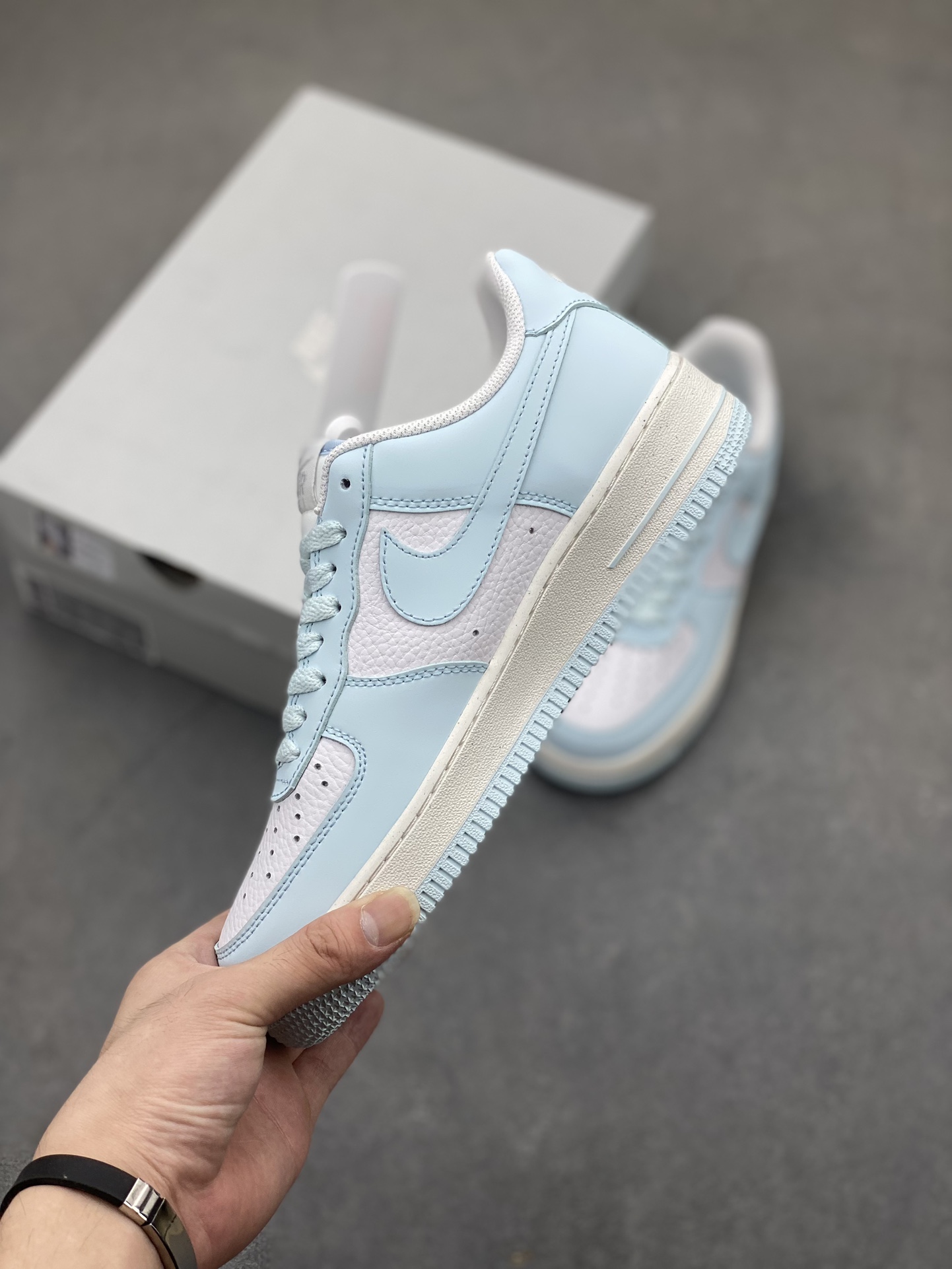 Nike Air Force 1 Low HF5385-400 Light Blue Casual Sneakers 4 i1722107391 4199 3