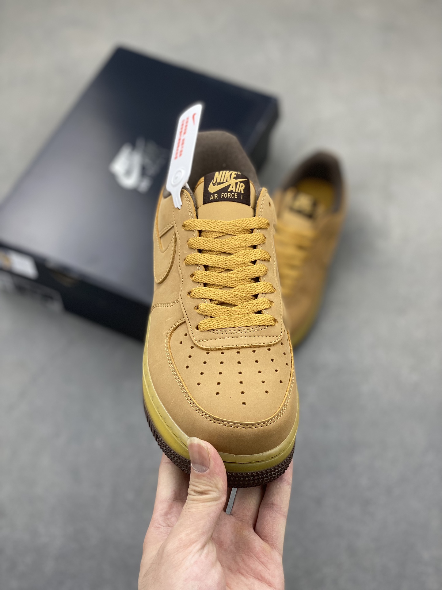 Nike Air Force 1 Low Wheat Gold Casual Shoes DC7504-700 3 i1722107450 1213 1