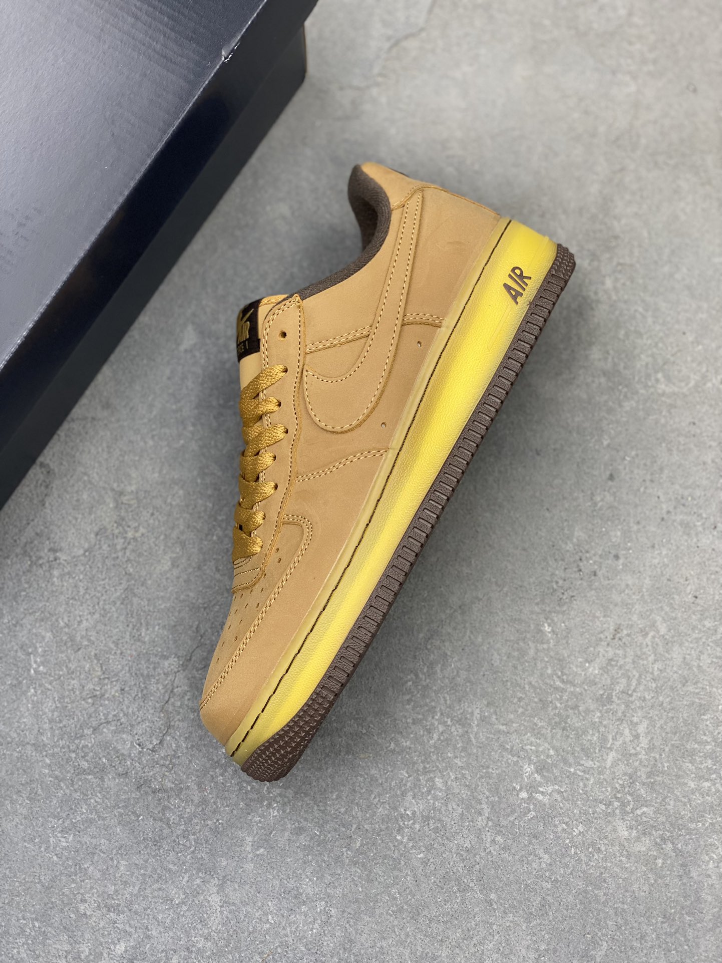Nike Air Force 1 Low Wheat Gold Casual Shoes DC7504-700 8 i1722107450 1890 8