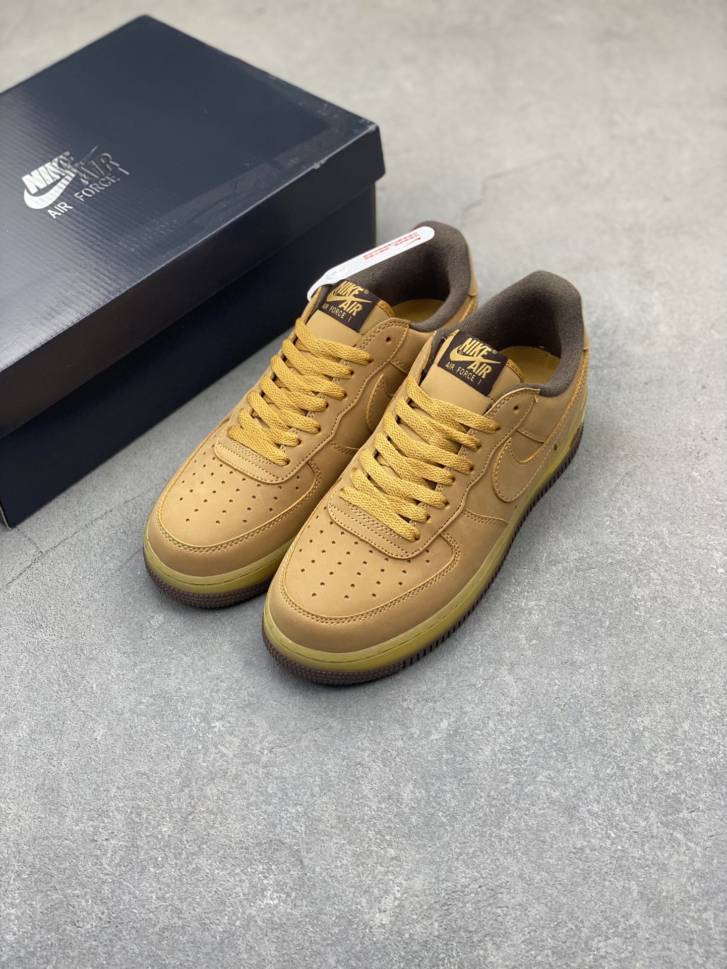 Nike Air Force 1 Low Wheat Gold Casual Shoes DC7504-700 9 i1722107450 5733 6
