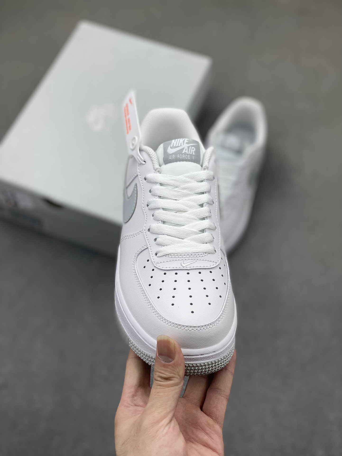 Nike Air Force 1 Low White/Grey Casual Sneakers DC2911-100 3 i1722107486 5818 0
