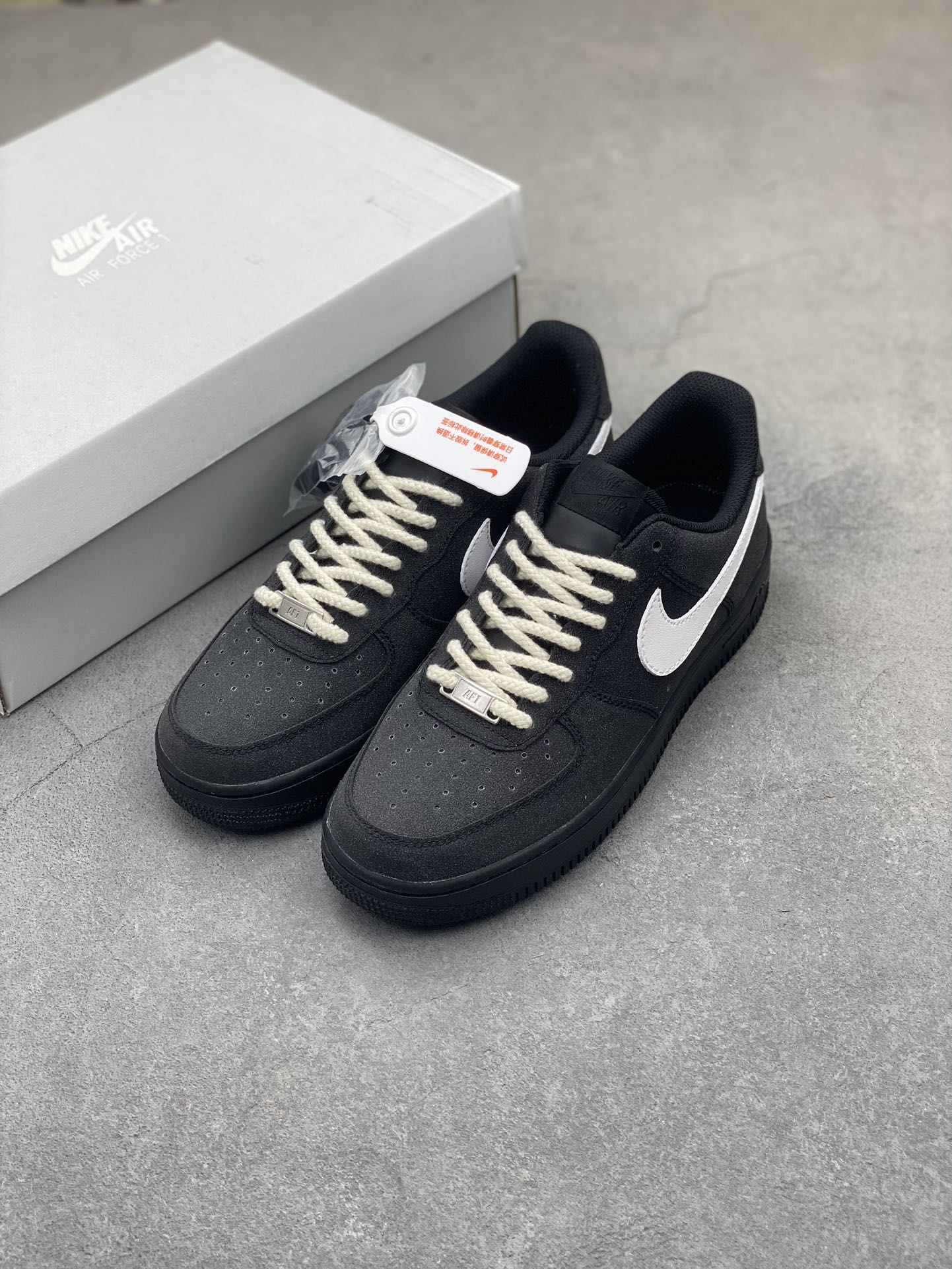 Nike Air Force 1 Low Black White Casual Sneakers DD8959-001 9 i1722107523 8969 6
