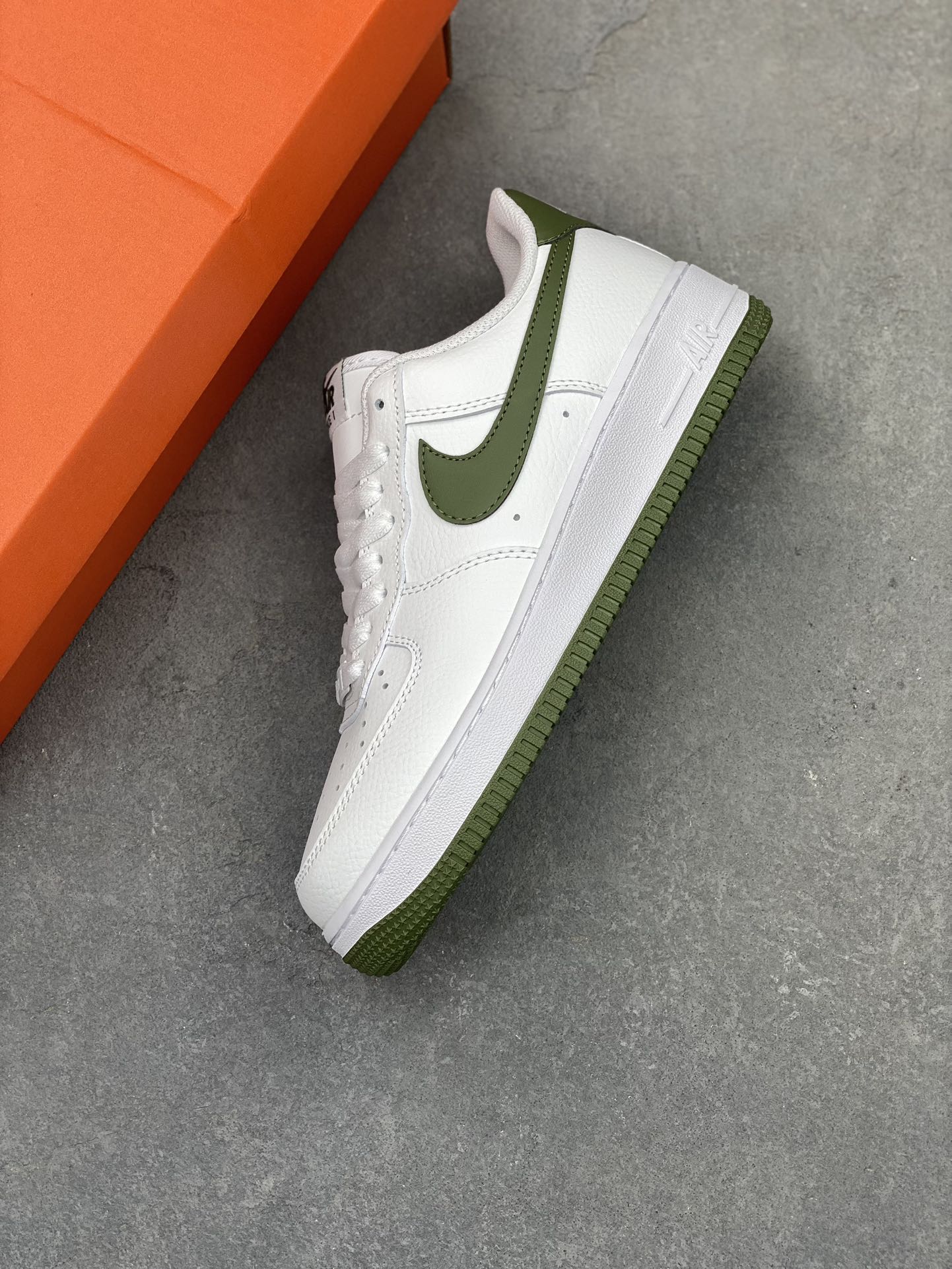 Nike Air Force 1 Low White/Olive Casual Shoes DV3808-106 8 i1722107609 5684 8