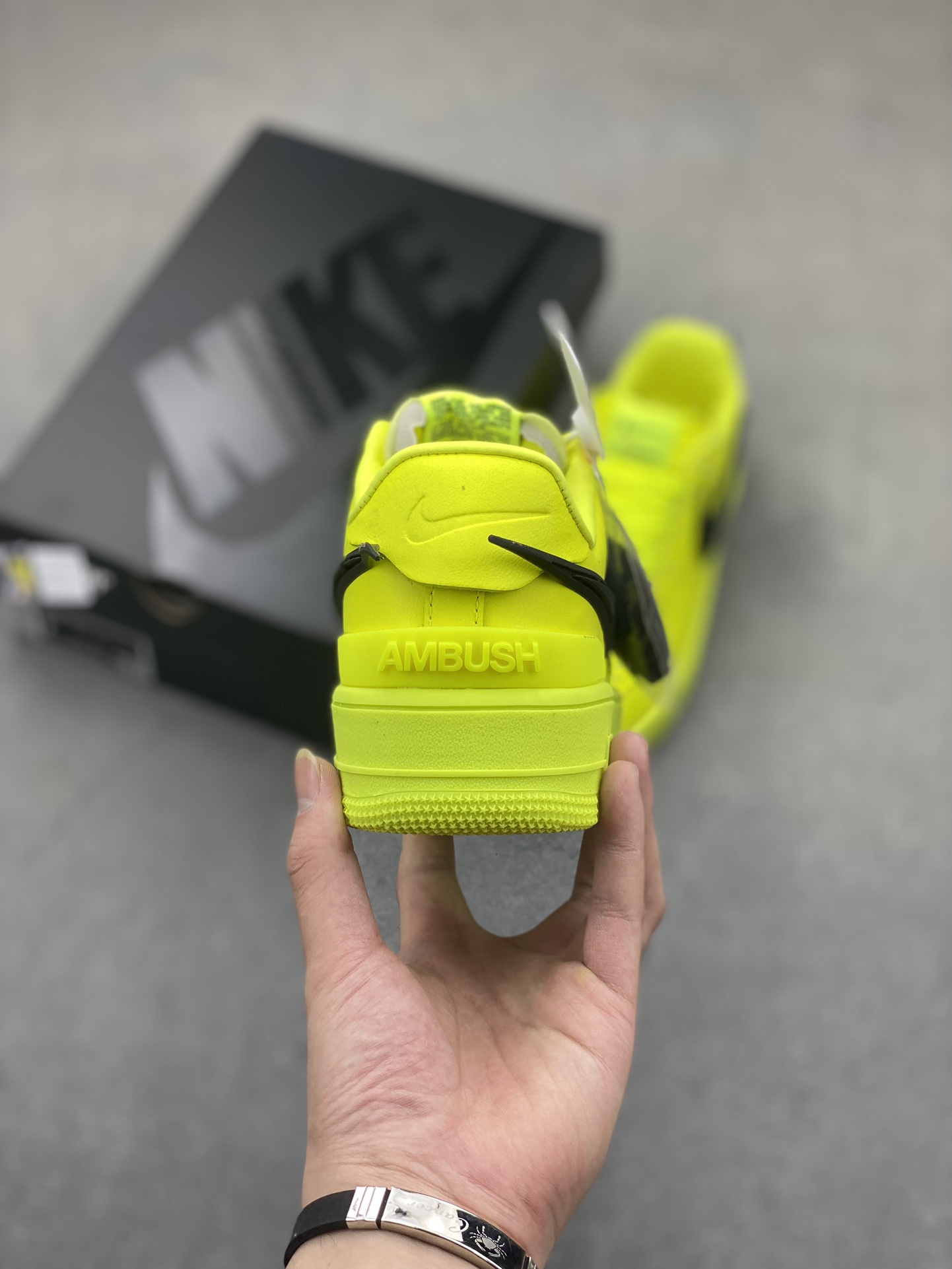 Nike Air Force 1 Low DV3464-019 - Low-Top Sneakers in Neon Yellow and Black 5 i1722107639 2686 3
