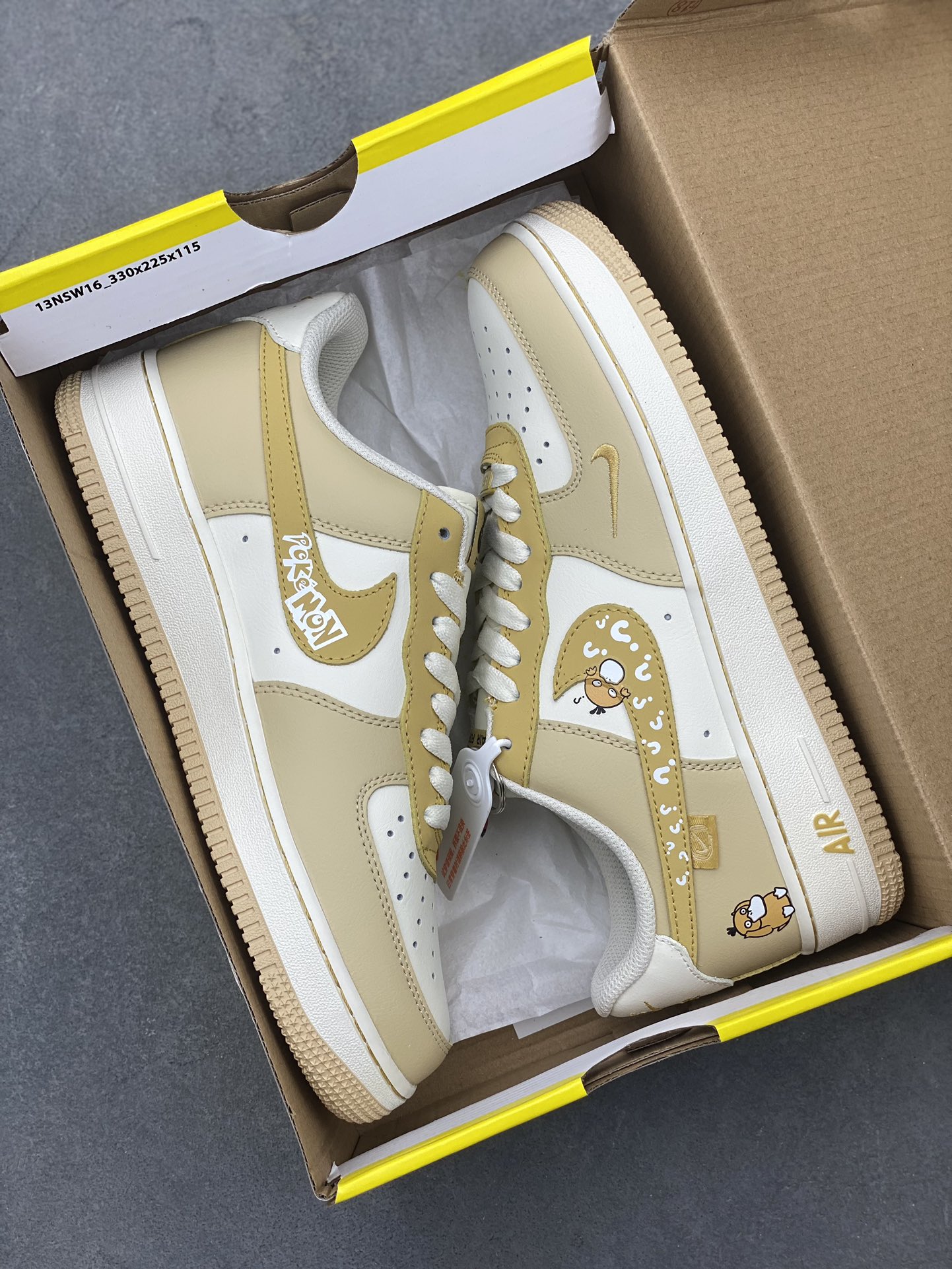 Nike Air Force 1 '07 Low Psyduck Custom Sneakers - Limited Edition 10 i1722107744 381 0