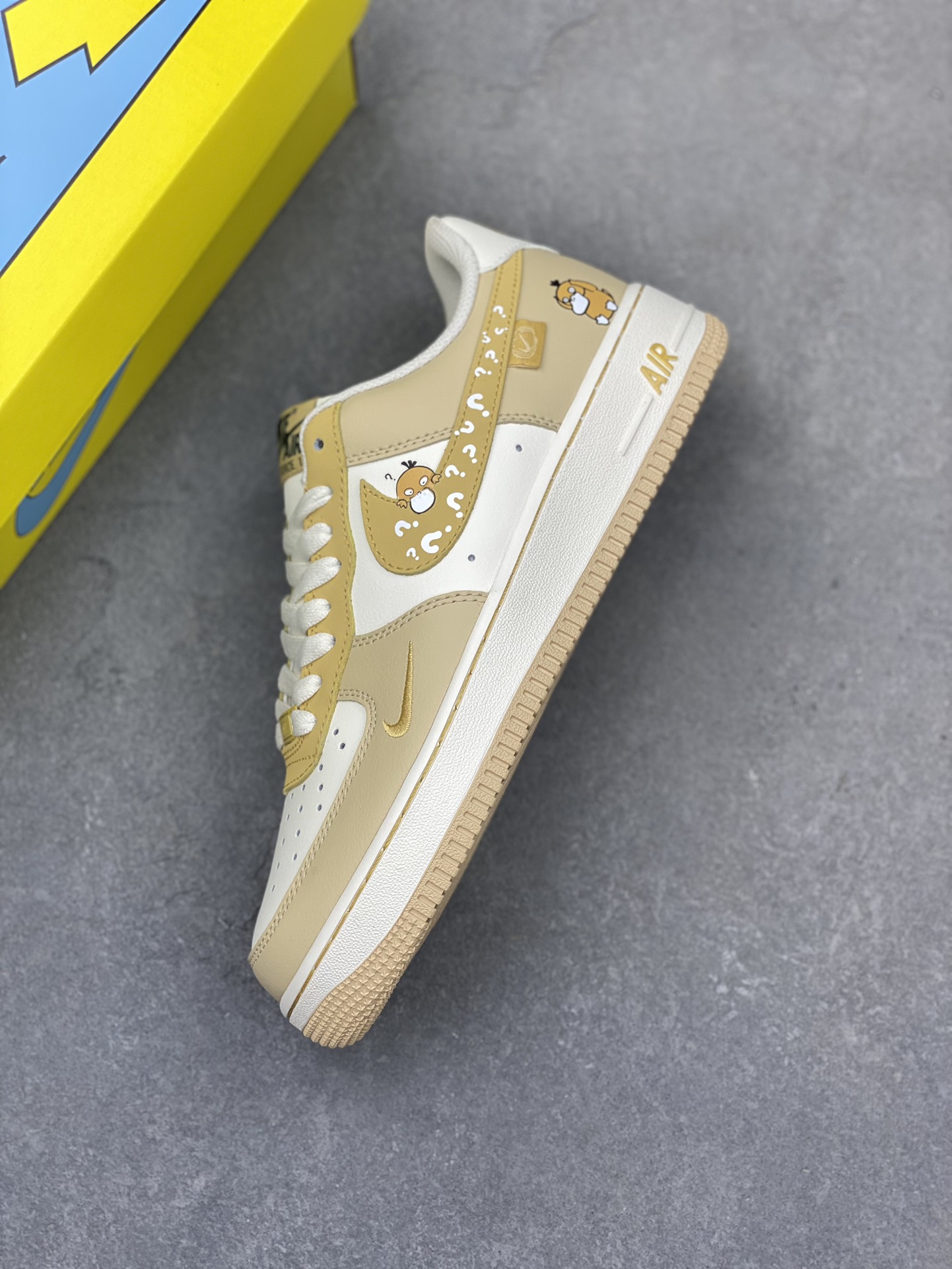 Nike Air Force 1 '07 Low Psyduck Custom Sneakers - Limited Edition 8 i1722107744 5194 5