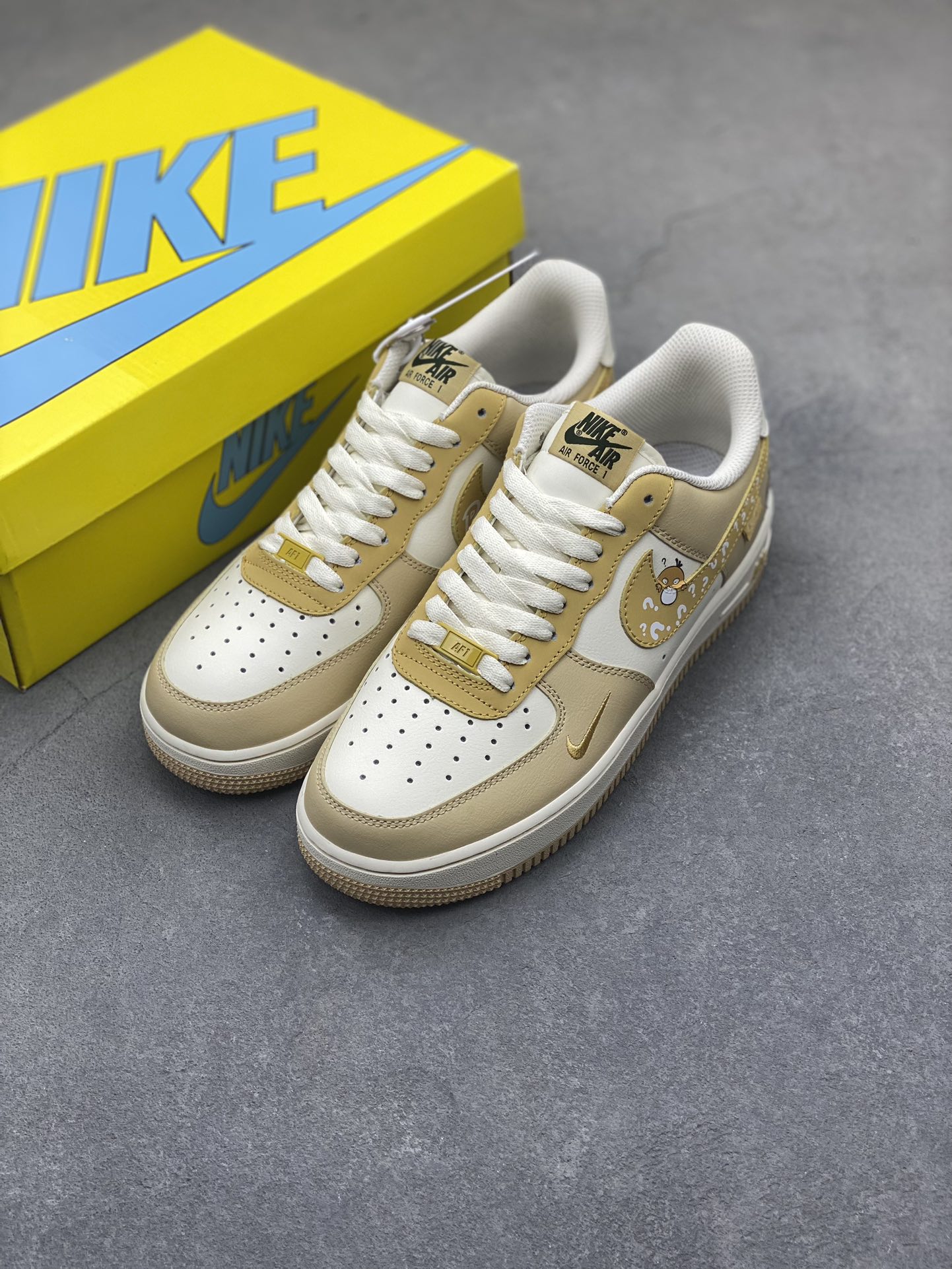 Nike Air Force 1 '07 Low Psyduck Custom Sneakers - Limited Edition 9 i1722107744 5929 7