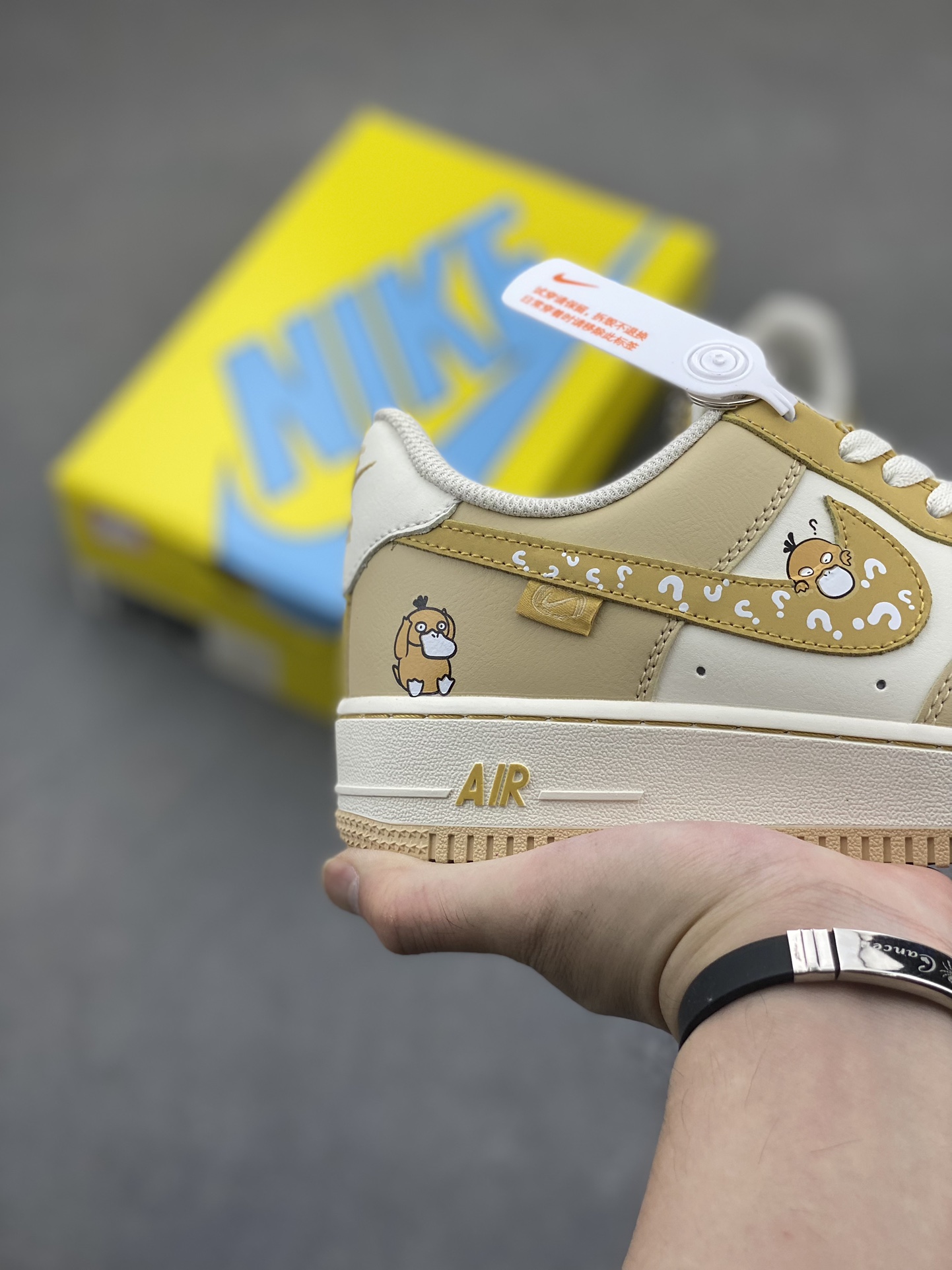 Nike Air Force 1 '07 Low Psyduck Custom Sneakers - Limited Edition 6 i1722107744 7714 1