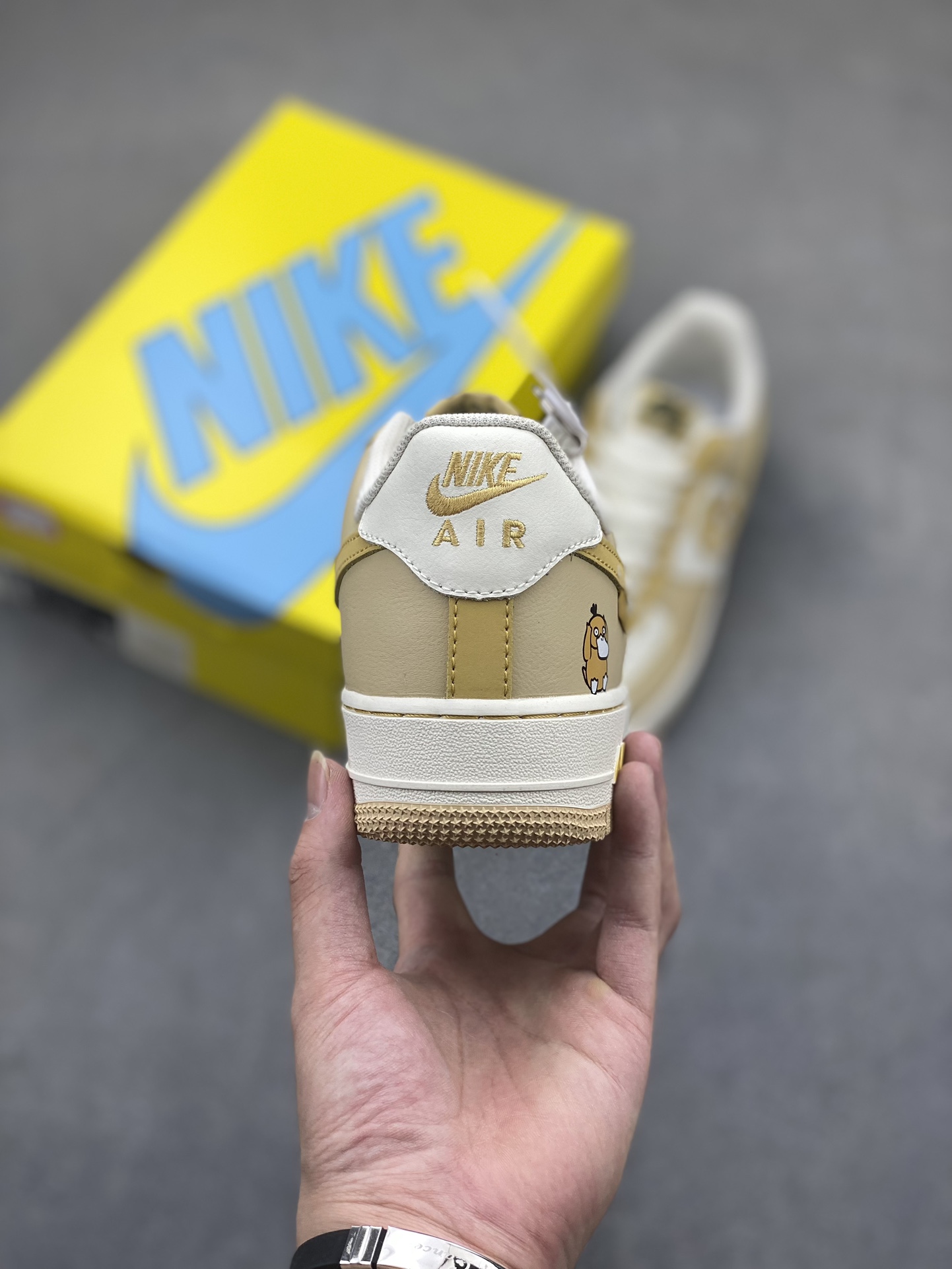 Nike Air Force 1 '07 Low Psyduck Custom Sneakers - Limited Edition 5 i1722107744 8185 8