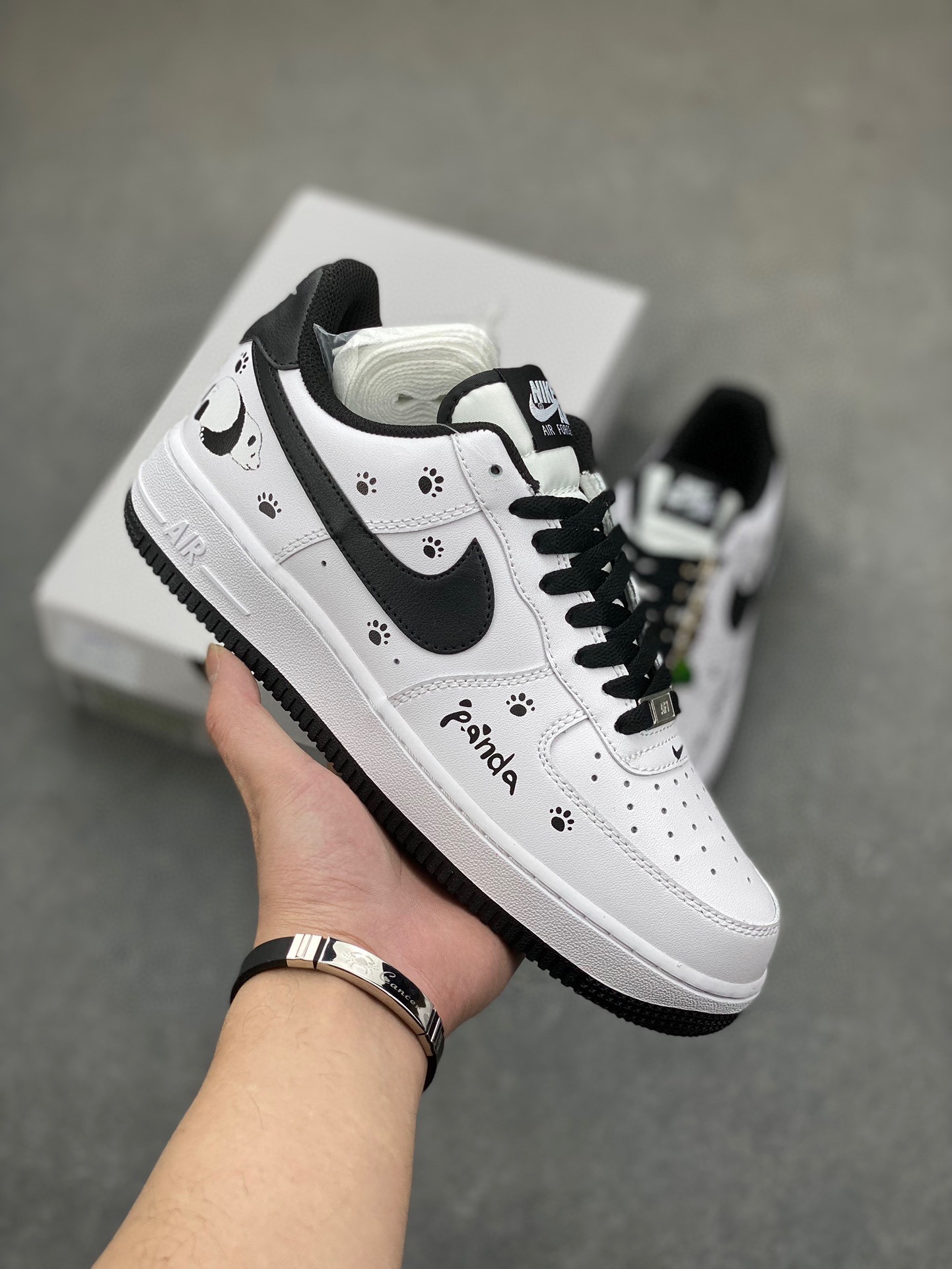 Nike Air Force 1 '07 Low Panda Custom Sneakers - Limited Edition 2 i1722108264 106 2
