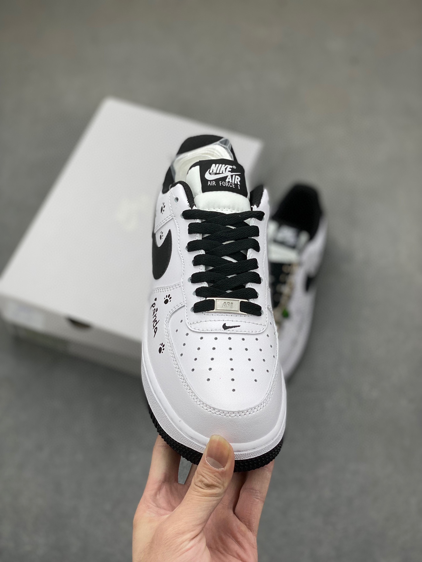 Nike Air Force 1 '07 Low Panda Custom Sneakers - Limited Edition 3 i1722108264 2677 8