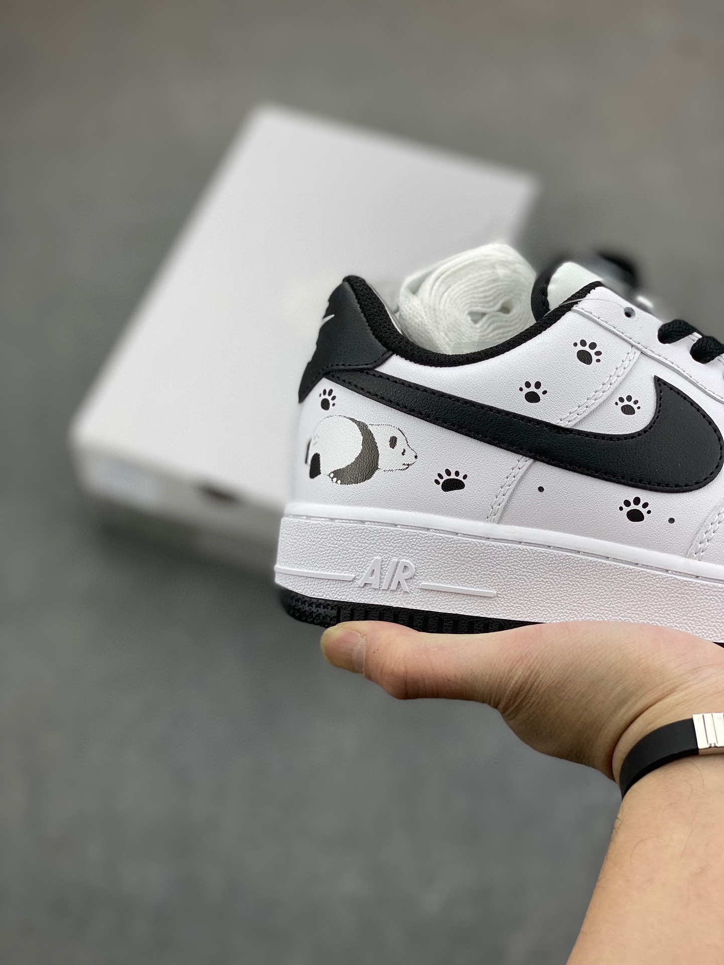 Nike Air Force 1 '07 Low Panda Custom Sneakers - Limited Edition 6 i1722108264 768 7