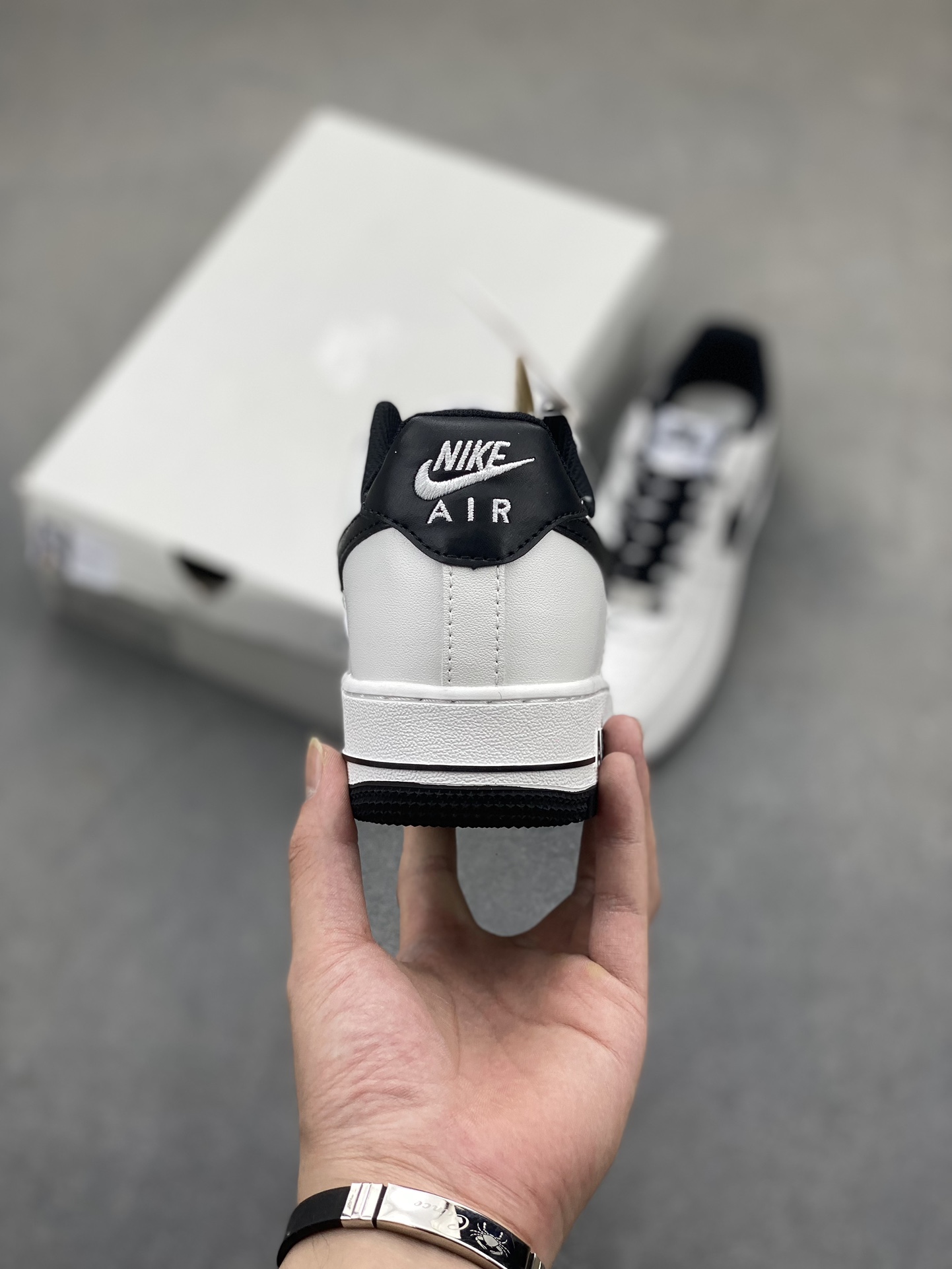 Nike Air Force 1 '07 Low White Black Casual Shoes - DH7561-102 5 i1722108350 8596 0