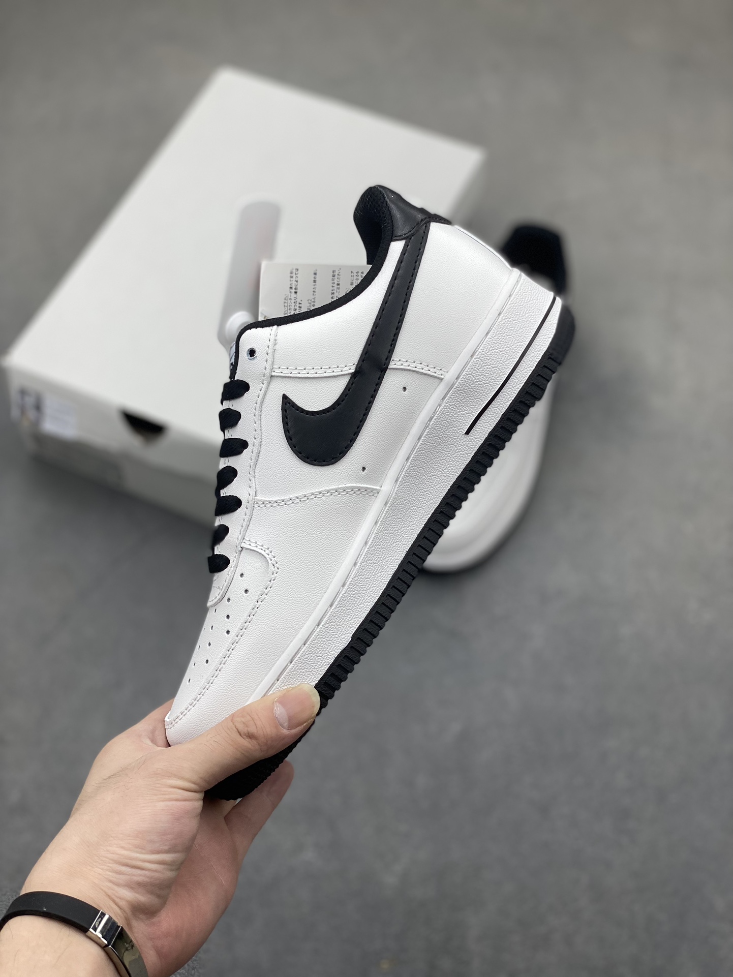 Nike Air Force 1 '07 Low White Black Casual Shoes - DH7561-102 4 i1722108351 6060 7