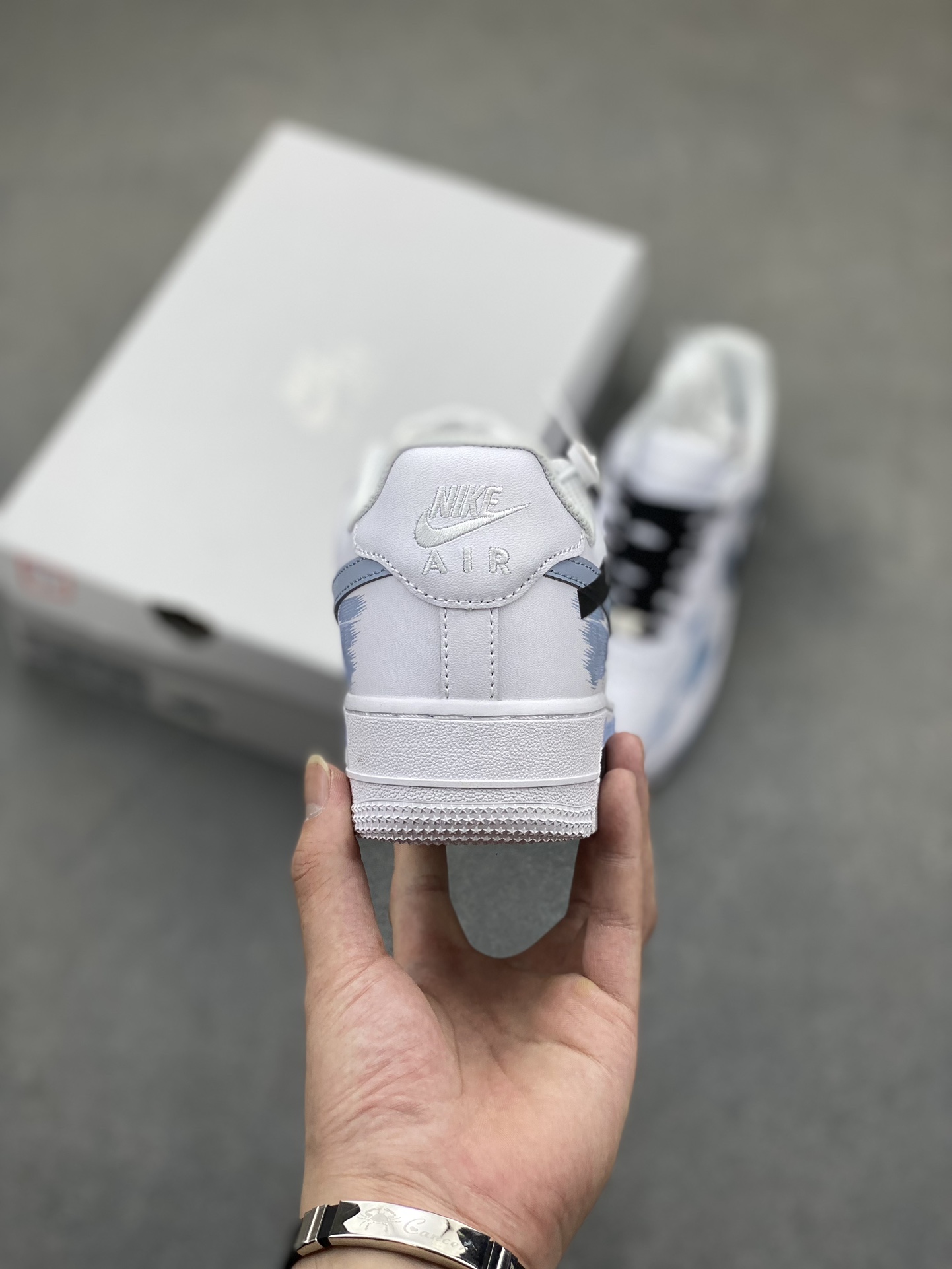 Nike Air Force 1 Low Custom Anime White Blue Black Sneakers 5 i1722194451 1343 2