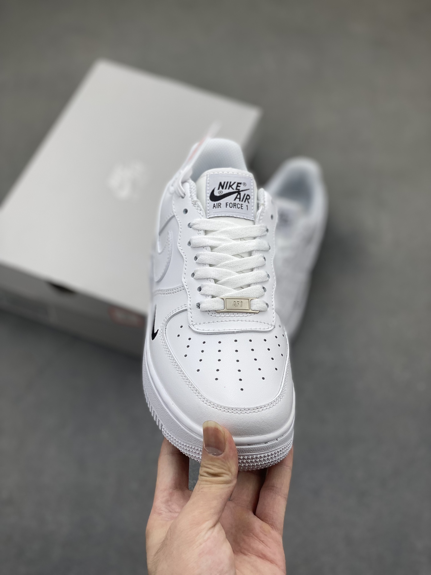 Nike Air Force 1 Low White Black Swoosh Sneakers HF1058-133 3 i1722194496 1069 4