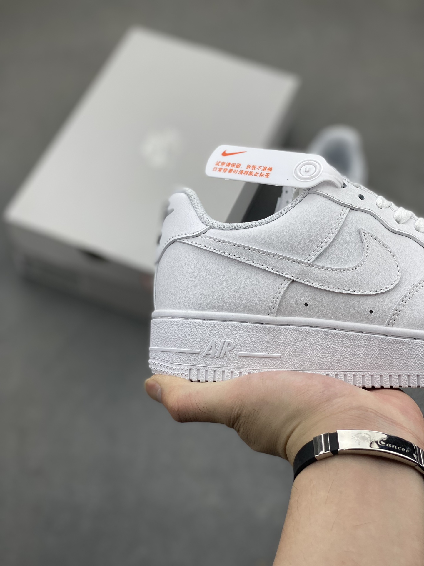 Nike Air Force 1 Low White Black Swoosh Sneakers HF1058-133 6 i1722194496 3883 5
