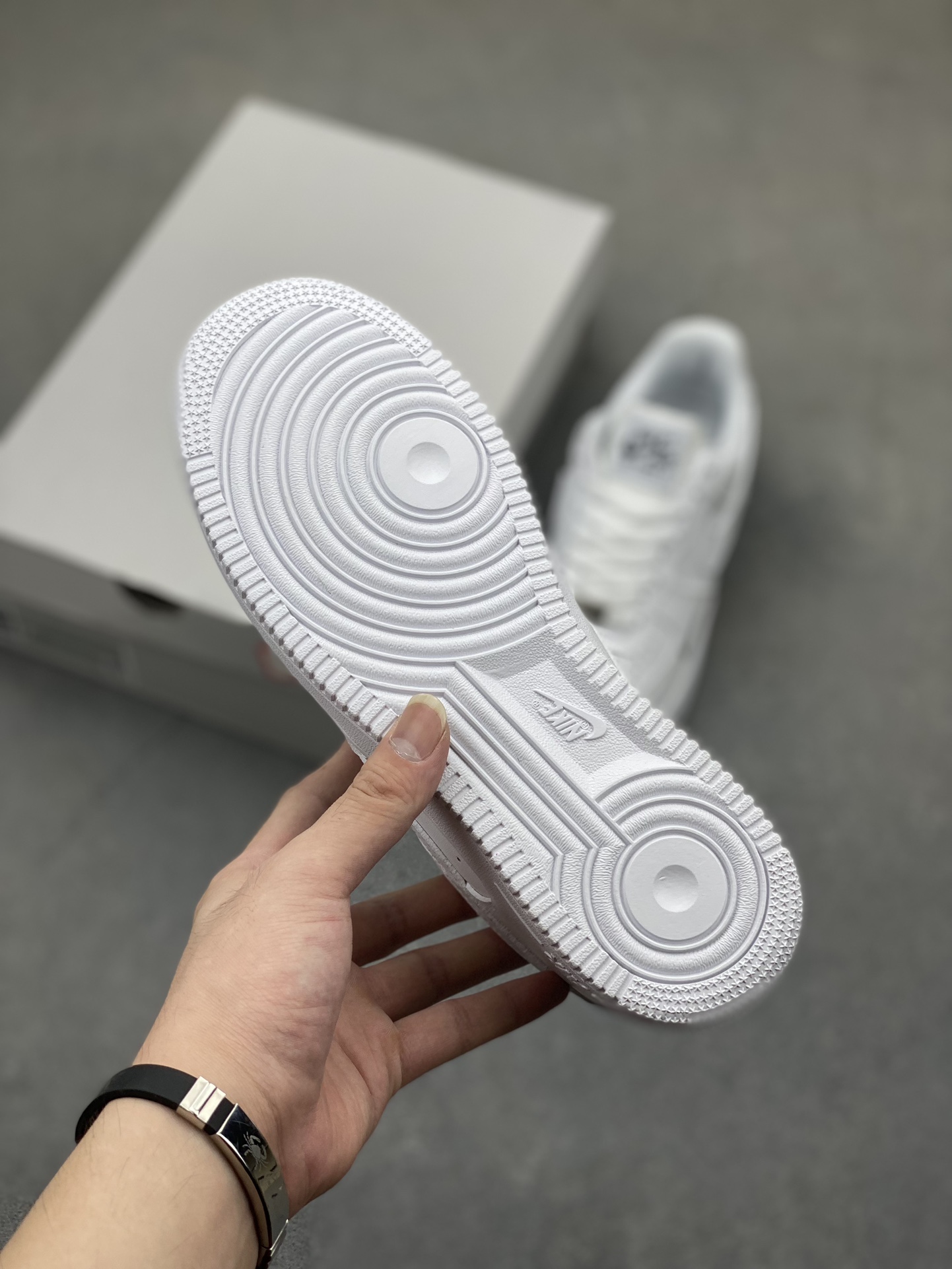 Nike Air Force 1 Low White Black Swoosh Sneakers HF1058-133 7 i1722194496 9963 7