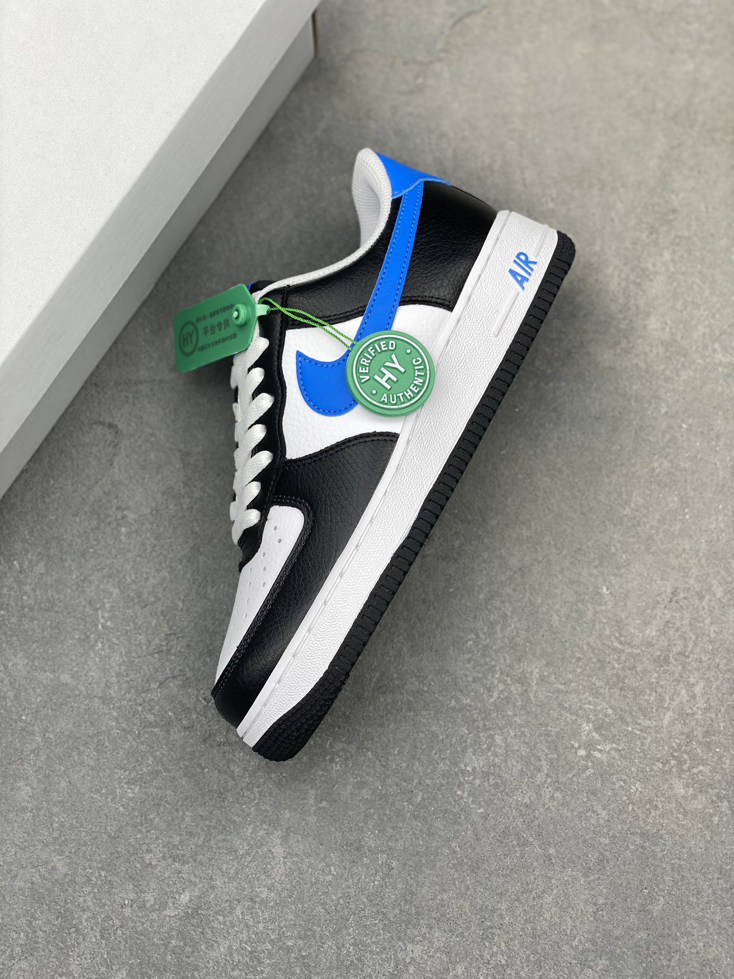 Nike Air Force 1 Low HY Version - Black, White & Blue Color Combination 8 i1722365176 7602 0