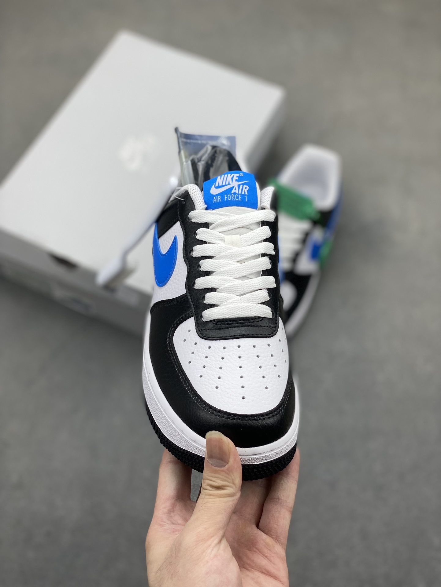 Nike Air Force 1 Low HY Version - Black, White & Blue Color Combination 3 i1722365177 2744 8