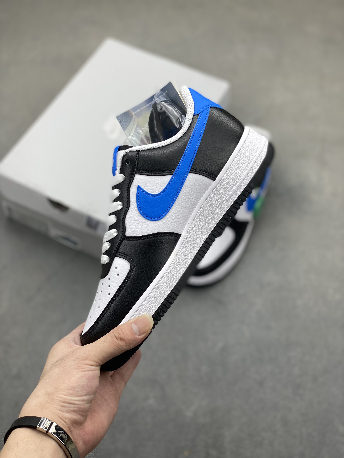 Nike Air Force 1 Low HY Version - Black, White & Blue Color Combination 4 i1722365177 6942 7