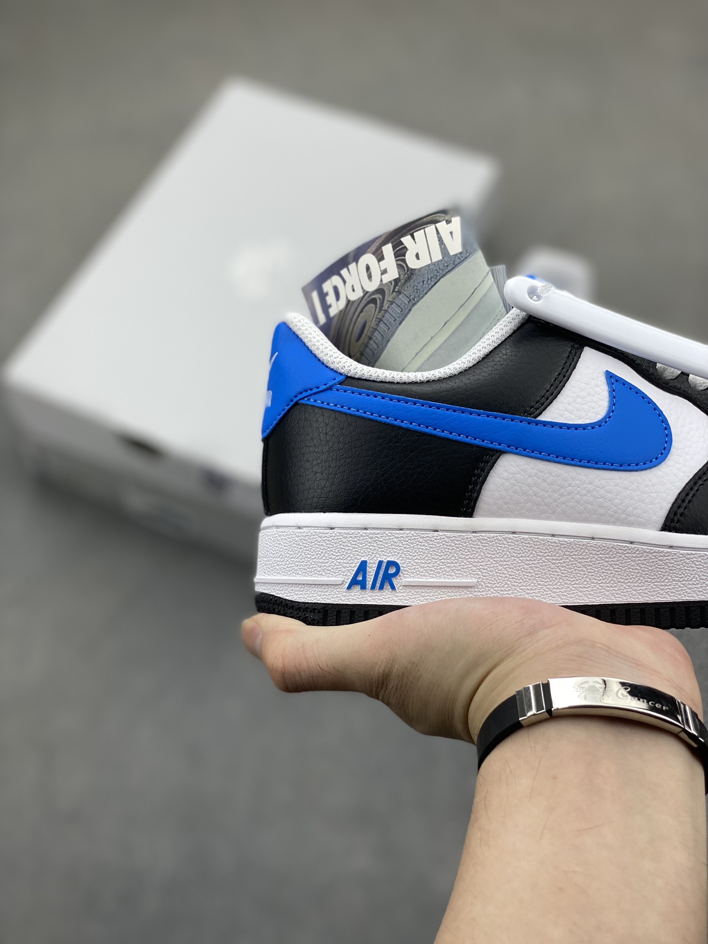 Nike Air Force 1 Low HY Version - Black, White & Blue Color Combination 6 i1722365177 8887 2