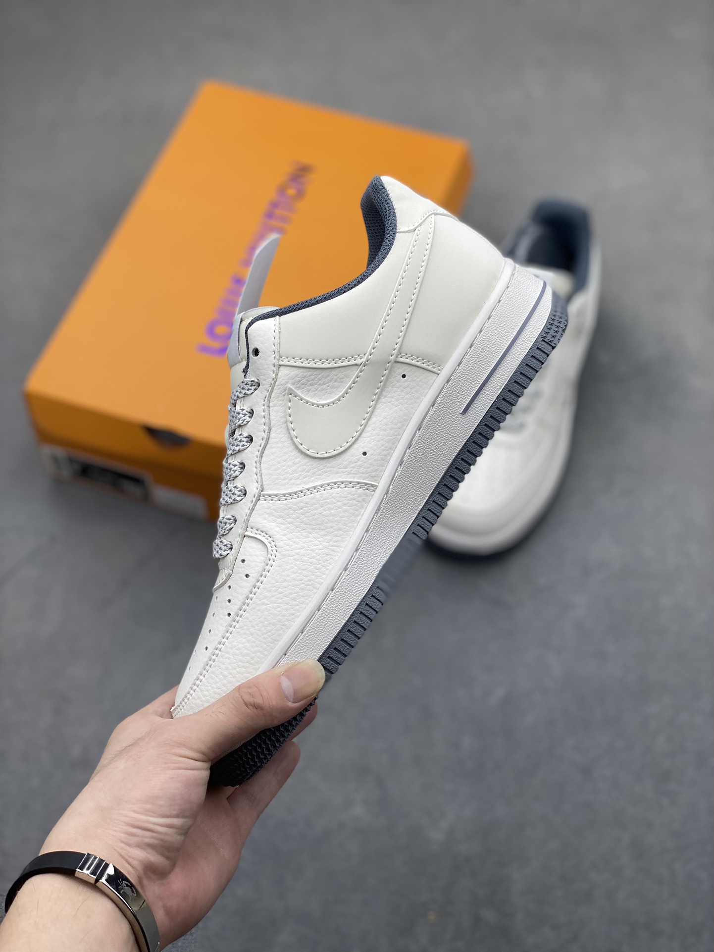 Nike Air Force 1 Low '07 Louis Vuitton Collab - Cream/Gray, Limited Edition 4 i1722365280 348 2