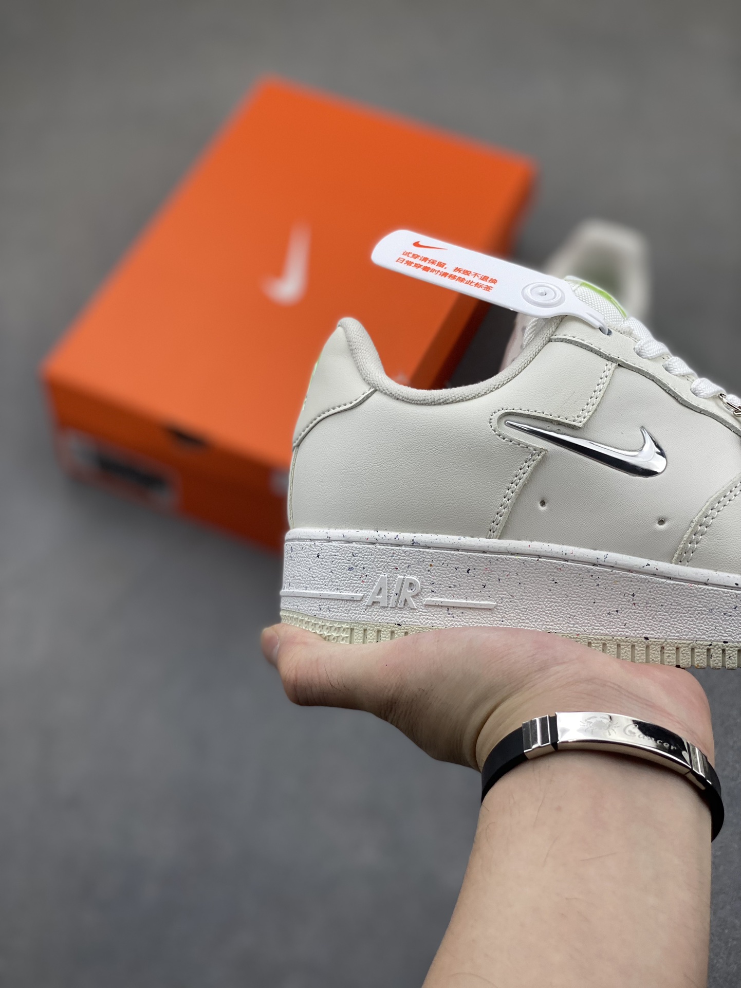 Nike Air Force 1 Low White/Grey Casual Sneakers FN8540-100 6 i1722365575 9053 7