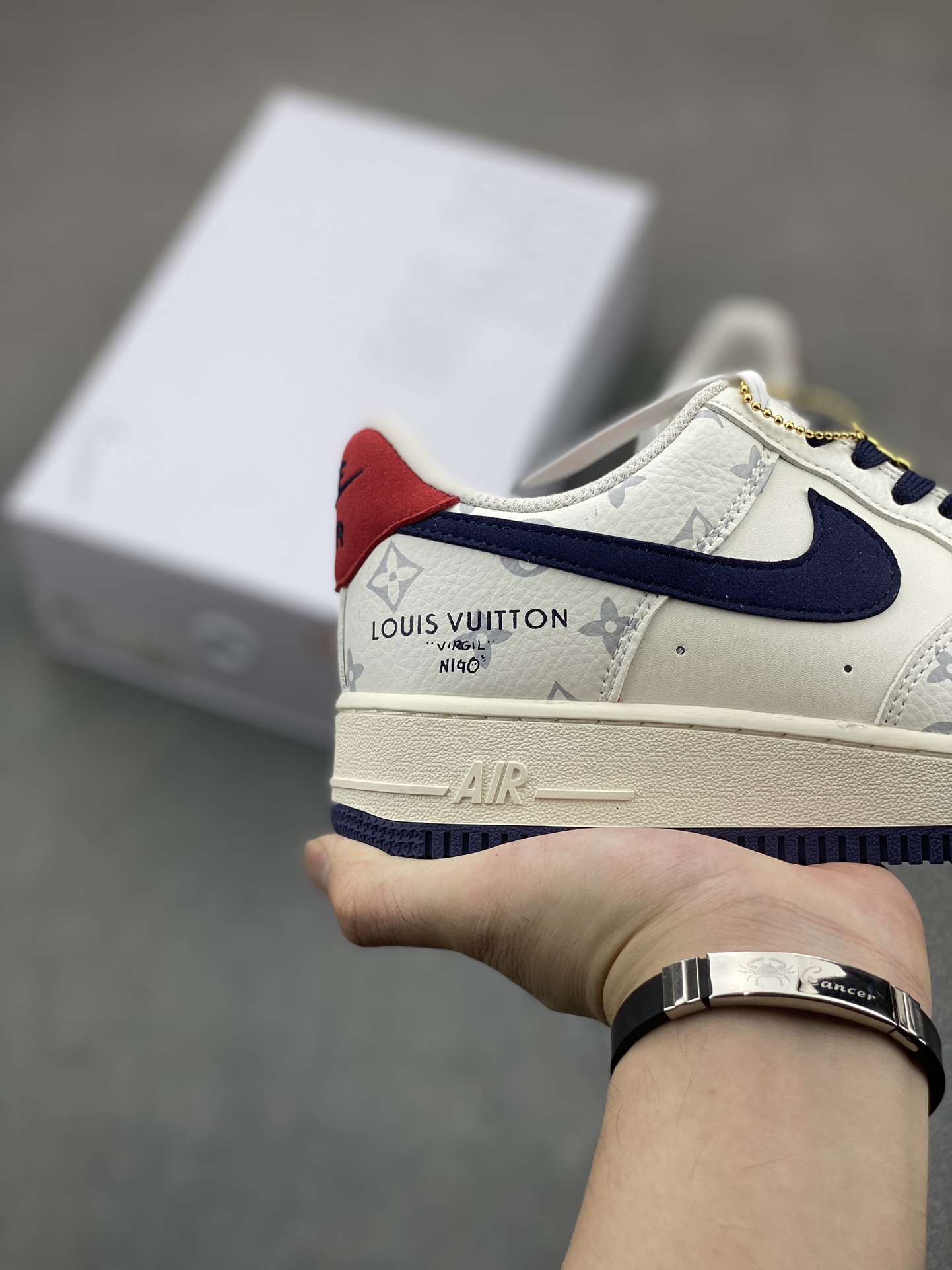 Nike Air Force 1 Low Louis Vuitton Custom Sneakers - Limited Edition 6 i1722365618 3063 5