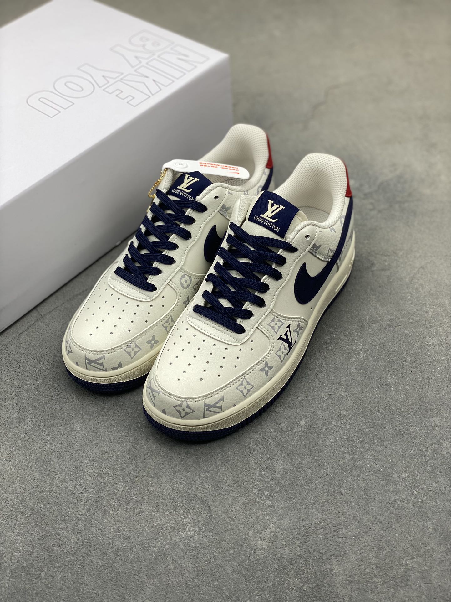 Nike Air Force 1 Low Louis Vuitton Custom Sneakers - Limited Edition 9 i1722365618 8654 8