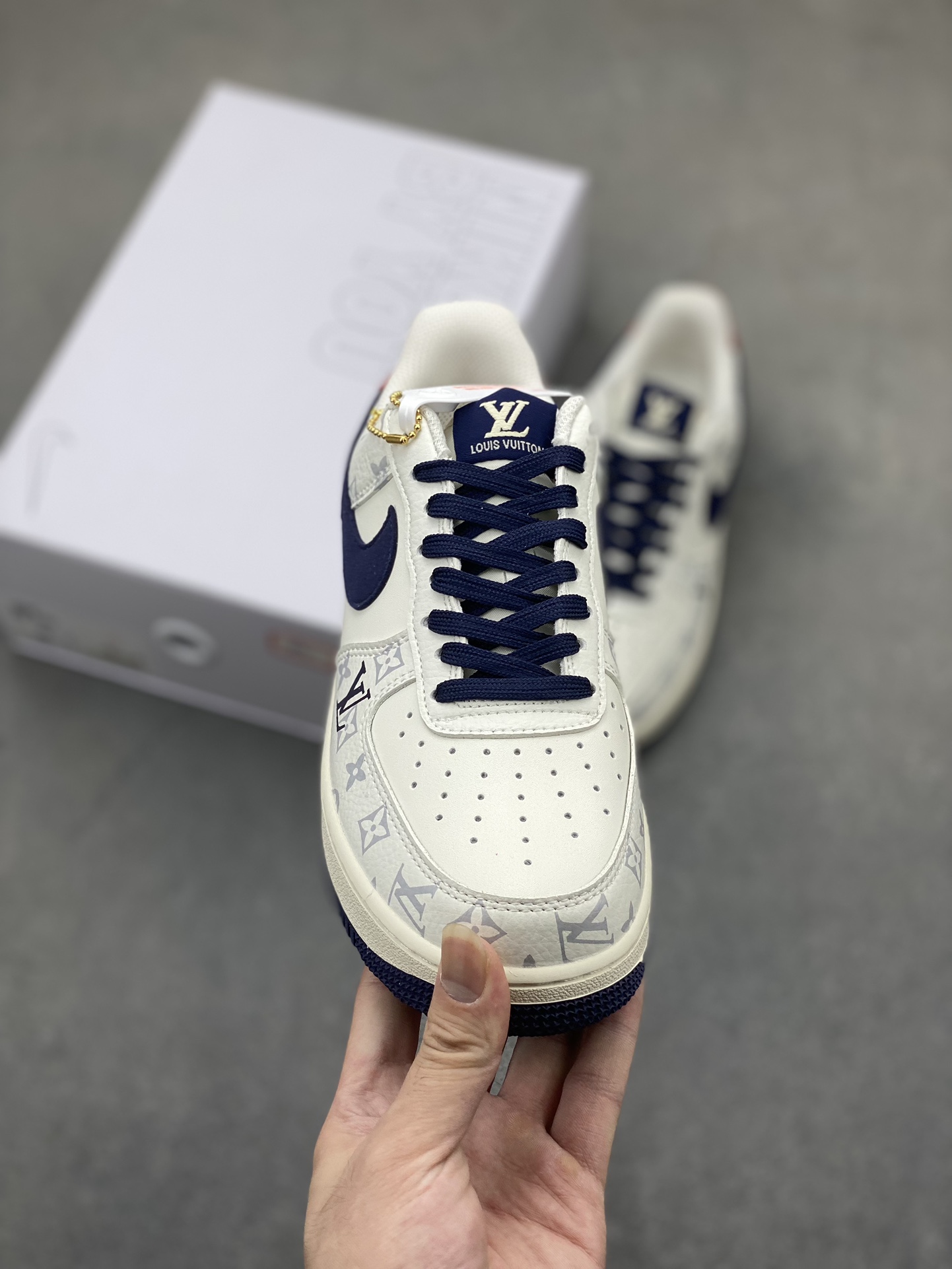 Nike Air Force 1 Low Louis Vuitton Custom Sneakers - Limited Edition 3 i1722365618 8712 2