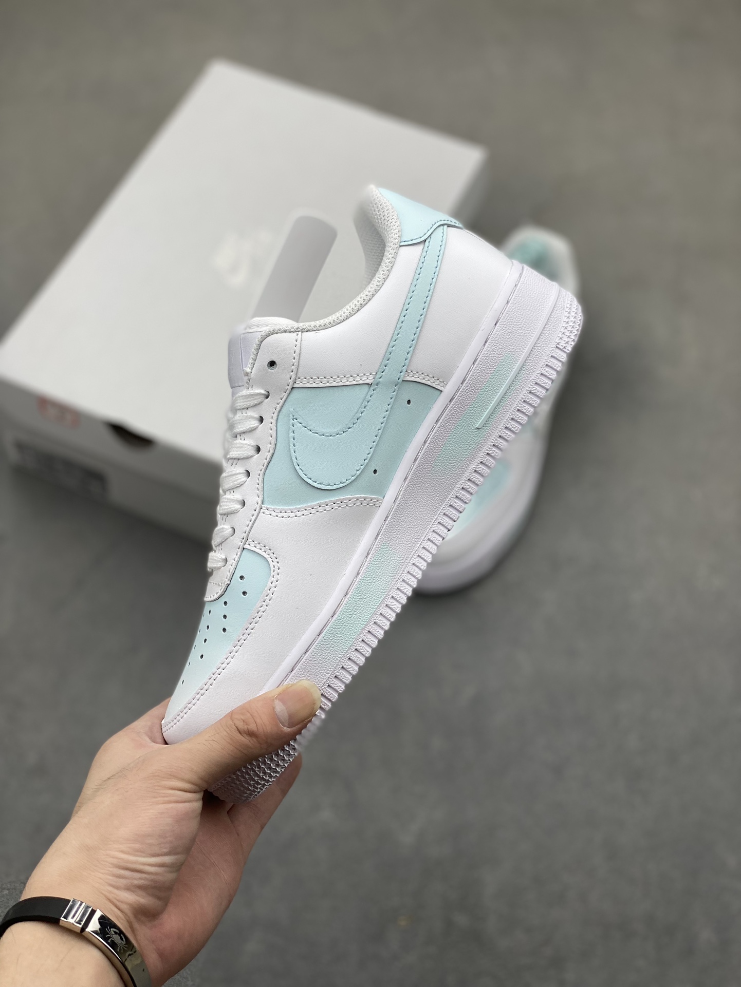 Nike Air Force 1 Low White/Aurora Green Casual Sneakers CW2288-111 4 i1722365791 2528 0