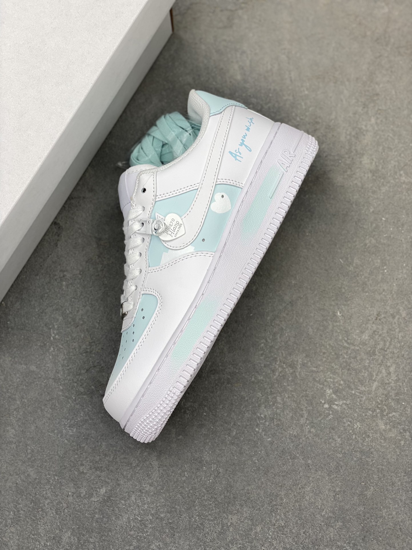 Nike Air Force 1 Low White/Aurora Green Casual Sneakers CW2288-111 8 i1722365791 6047 6