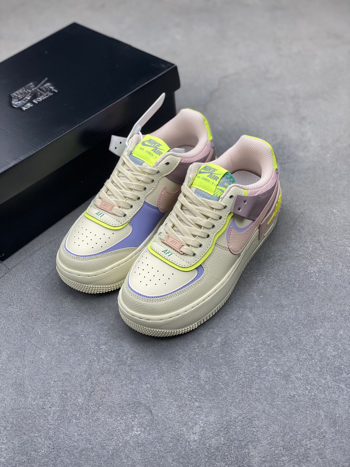 Nike Air Force 1 Shadow Women's Macaron Sneakers Lightweight Platform Shoes 9 i1722457242 8539 4